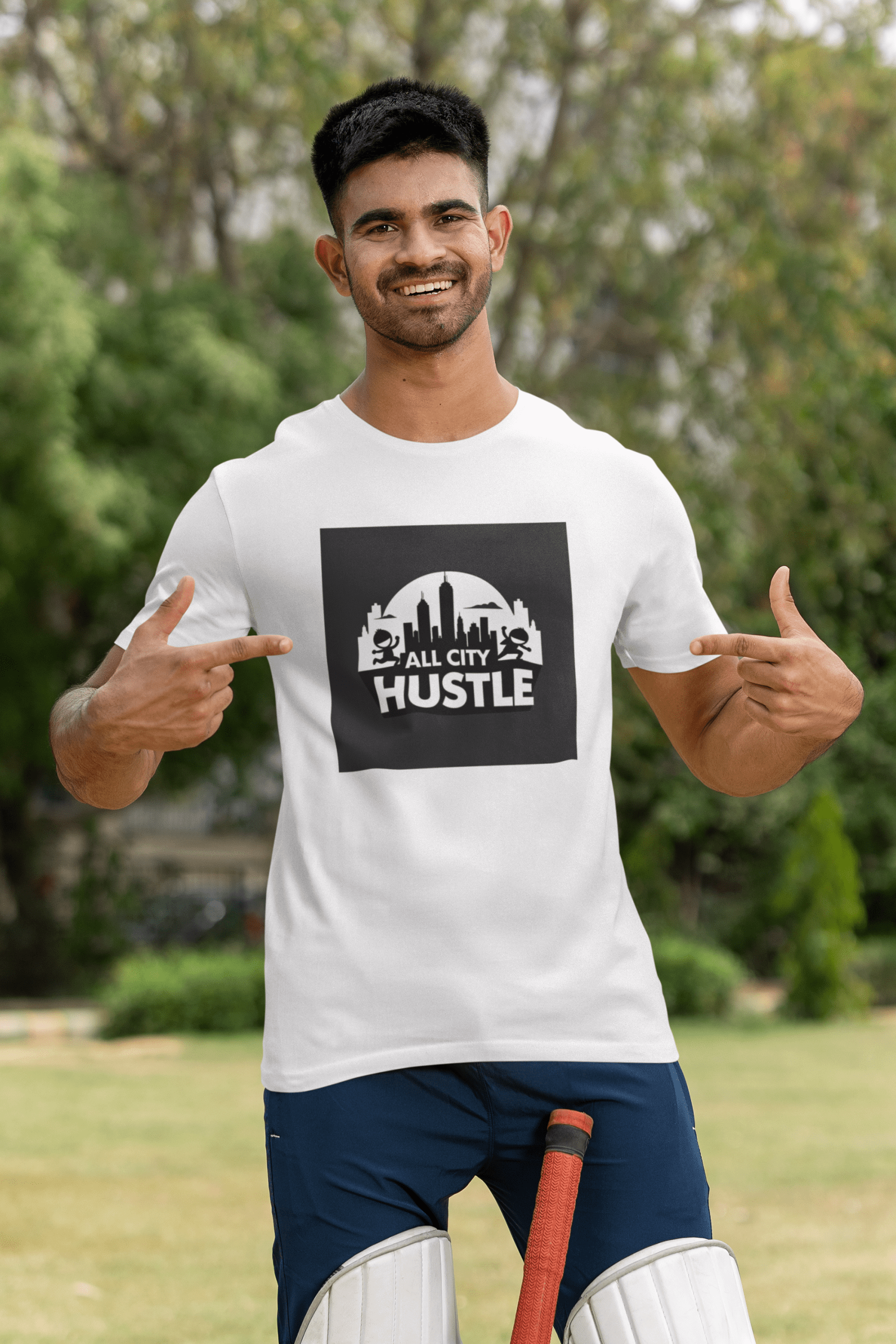 ACH7 Retro Urban Hustle T-Shirt, Unisex Graphic Tee, Casual Streetwear, Gift for Creatives, Everyday Wear, All City Hustle