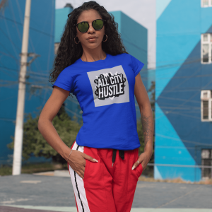 ACH11 Retro Urban Hustle T-Shirt, Unisex Graphic Tee, Casual Streetwear, Gift for Creatives, Everyday Wear, All City Hustle