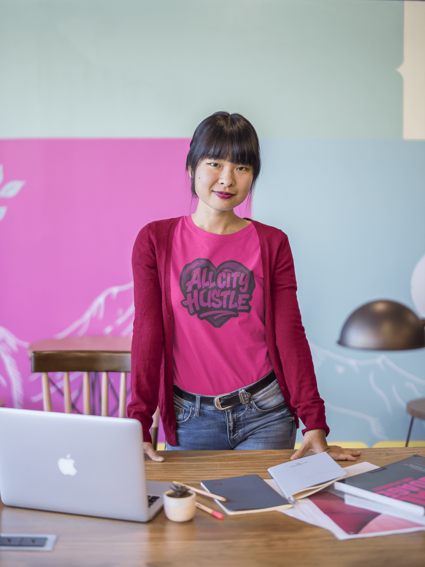 ACH15 Retro Urban Hustle T-Shirt, Unisex Graphic Tee, Casual Streetwear, Gift for Creatives, Everyday Wear, All City Hustle