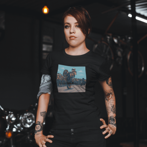 BIKER14 Motorcycle Riders Unisex Tee, Graphic T-Shirt, Casual Shirt, Gift for Bikers, Vintage Style Tee, Everyday Wear