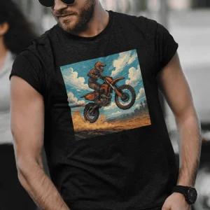BIKER17 Motorcycle Riders Unisex Tee, Graphic T-Shirt, Casual Shirt, Gift for Bikers, Vintage Style Tee, Everyday Wear