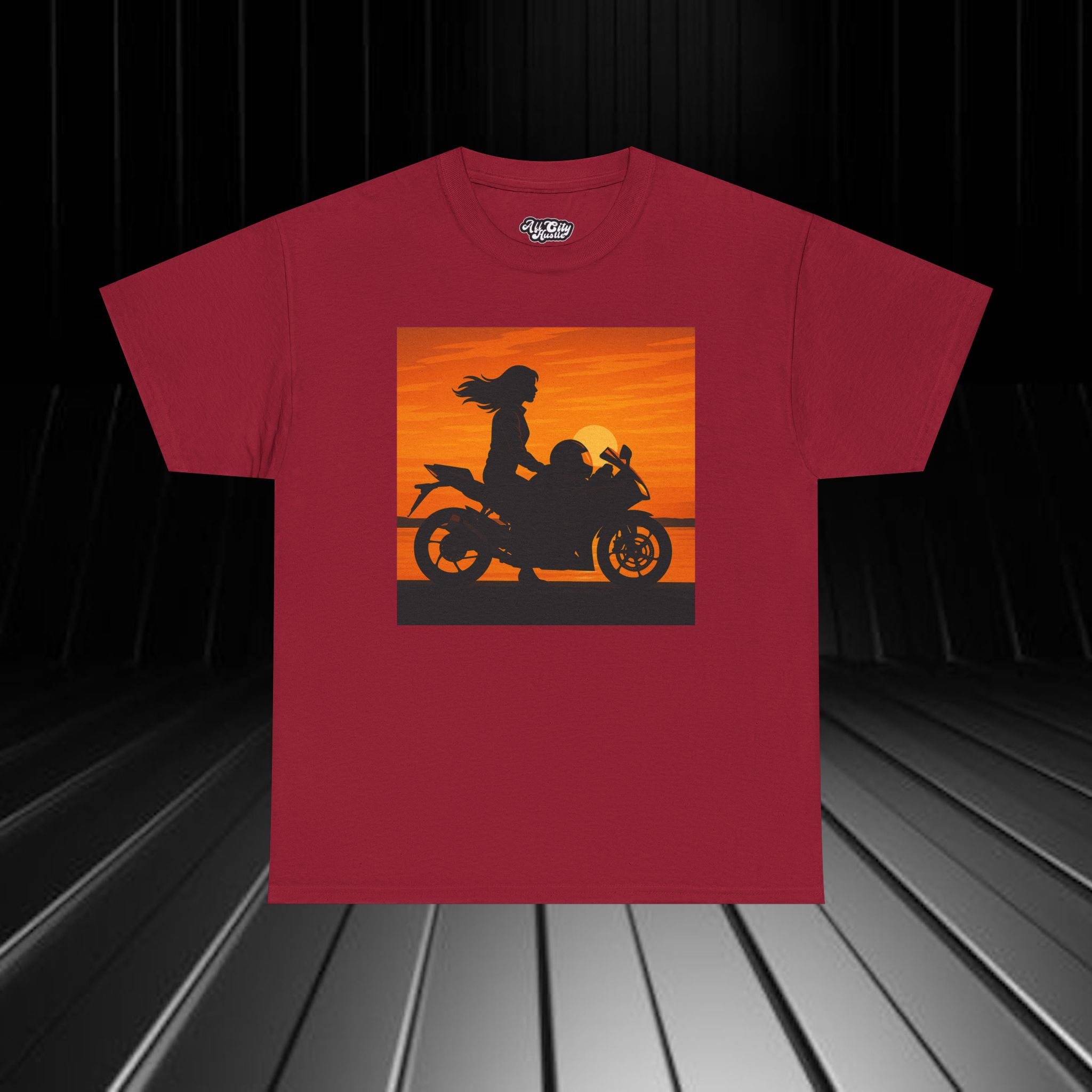 BIKER10 Motorcycle Riders Unisex Tee, Graphic T-Shirt, Casual Shirt, Gift for Bikers, Vintage Style Tee, Everyday Wear - Image 2