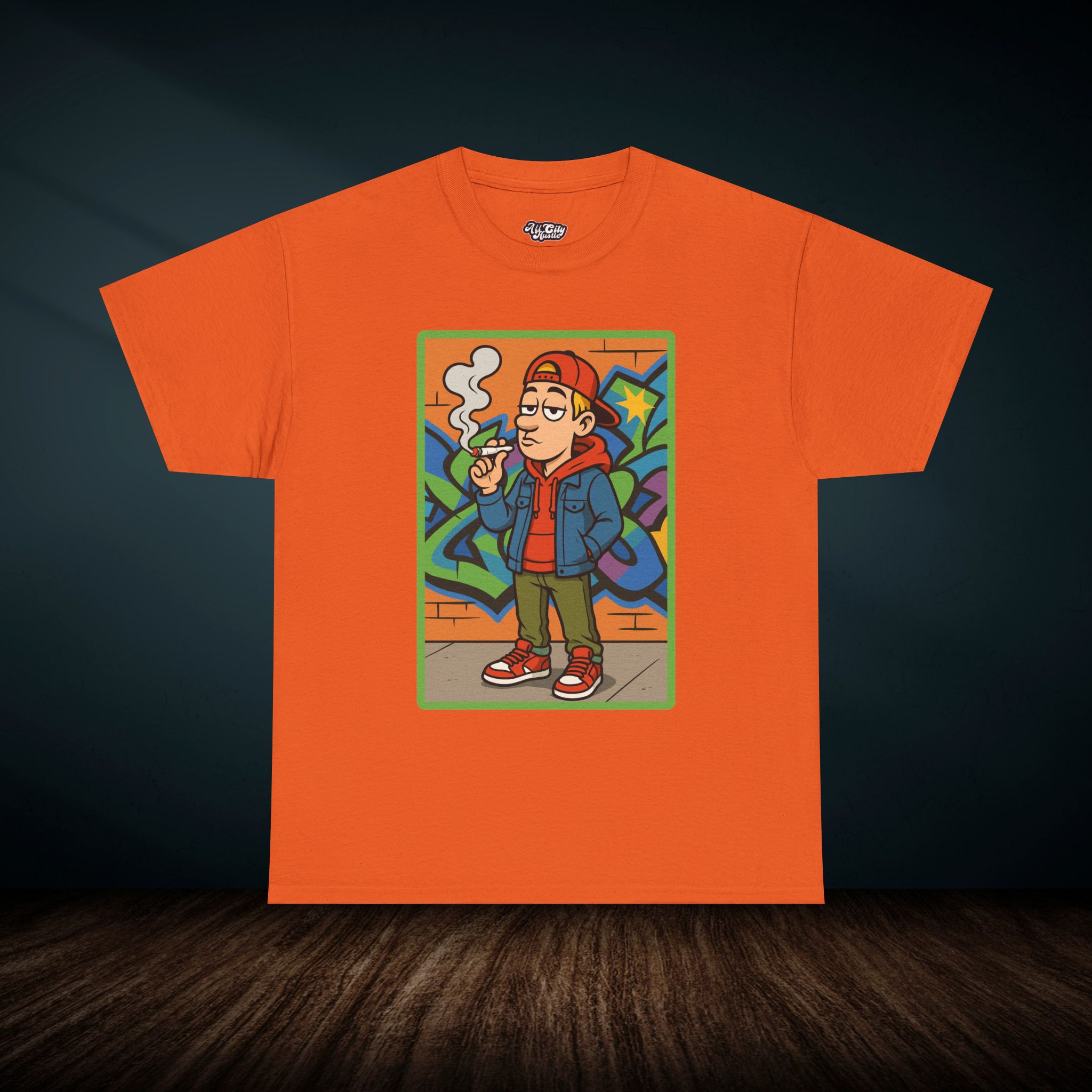 420 21 Urban Hustle Graphic Tee – All City Vibes, Streetwear, 420 Merchandise, Marijuana Casual Outfit, Gift for Entrepreneurs, Everyday Wear - Image 6