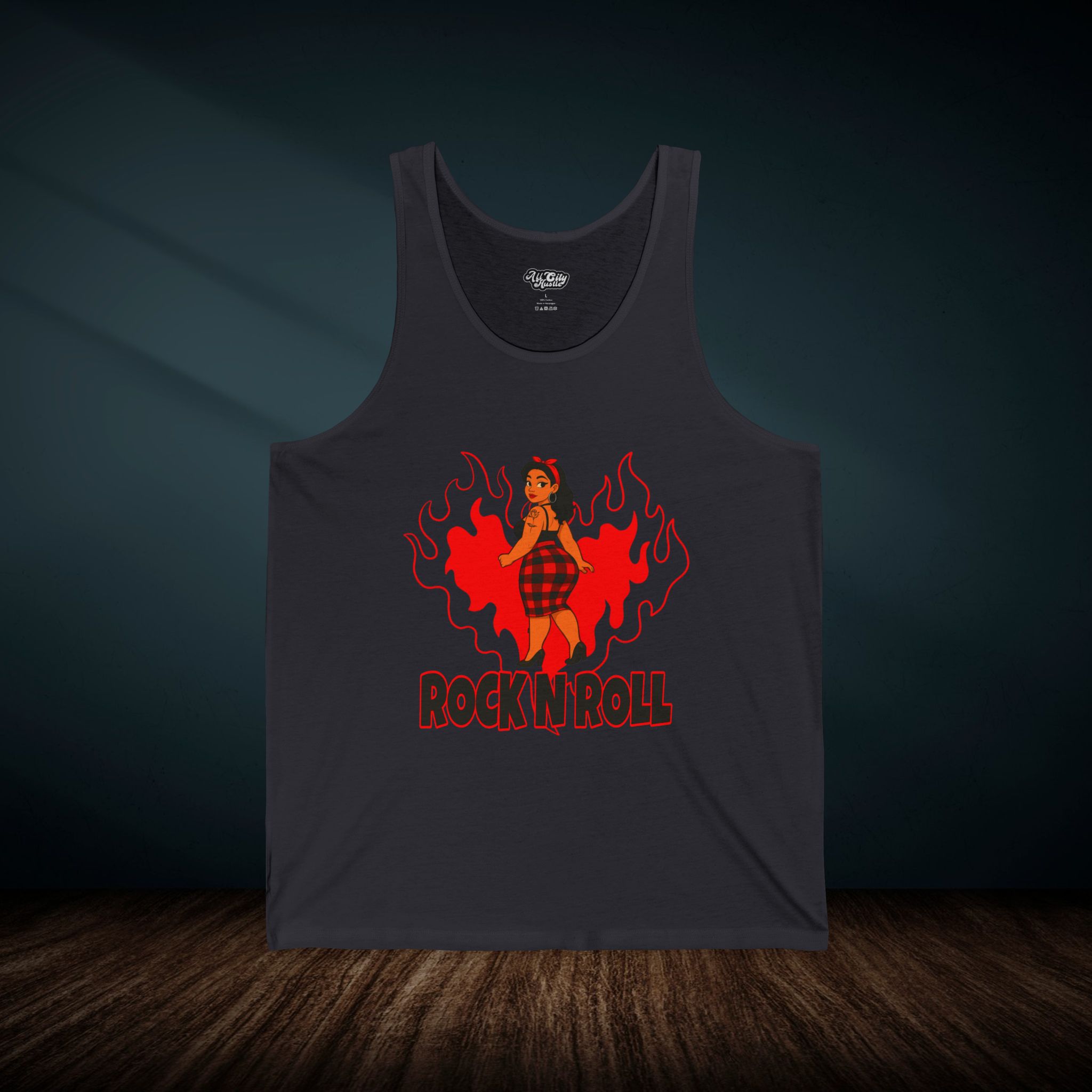 ACHTANKTOP2 Unisex Jersey Tank Top, Streetwear, Inspirational Fitness Apparel, Summer Outfit, Gift for Entrepreneurs - Image 4