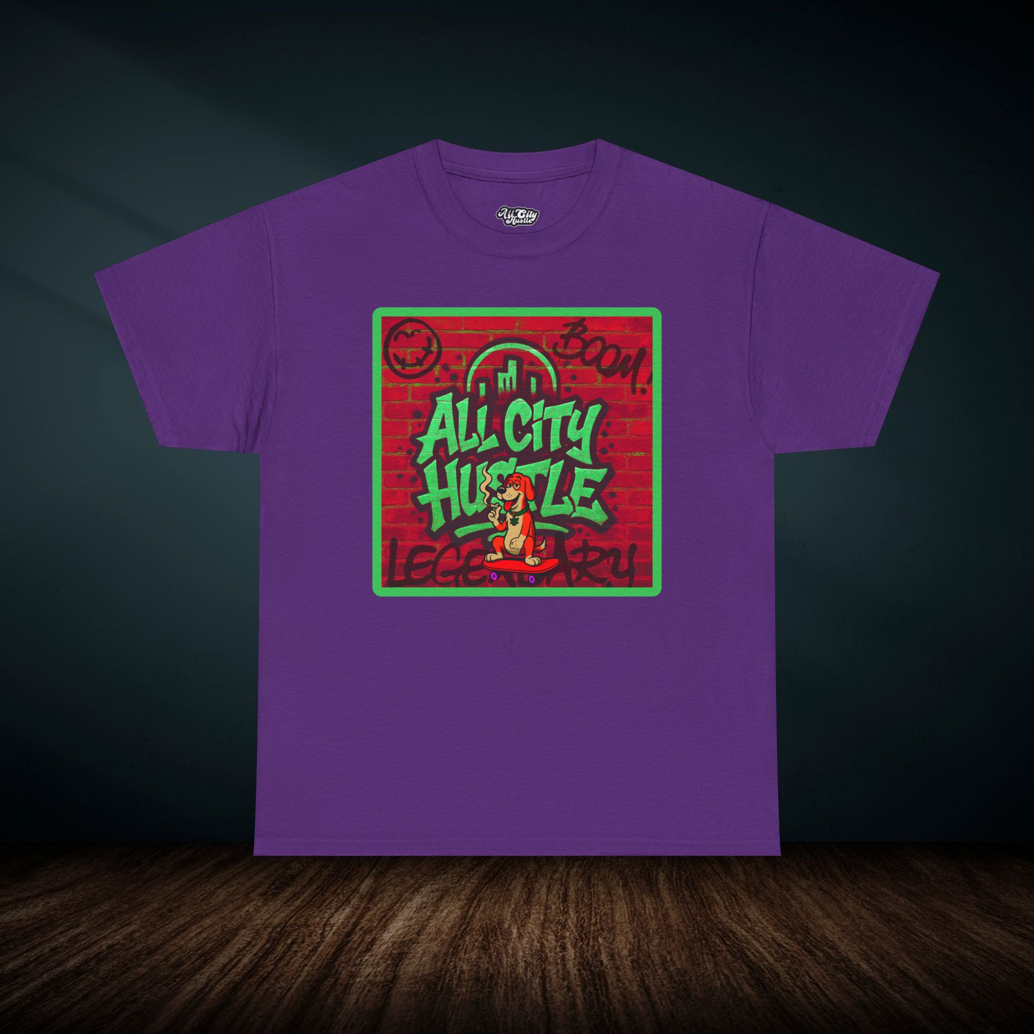 ACH17 Retro Urban Hustle T-Shirt, Unisex Graphic Tee, Casual Streetwear, Gift for Creatives, Everyday Wear, All City Hustle - Image 3