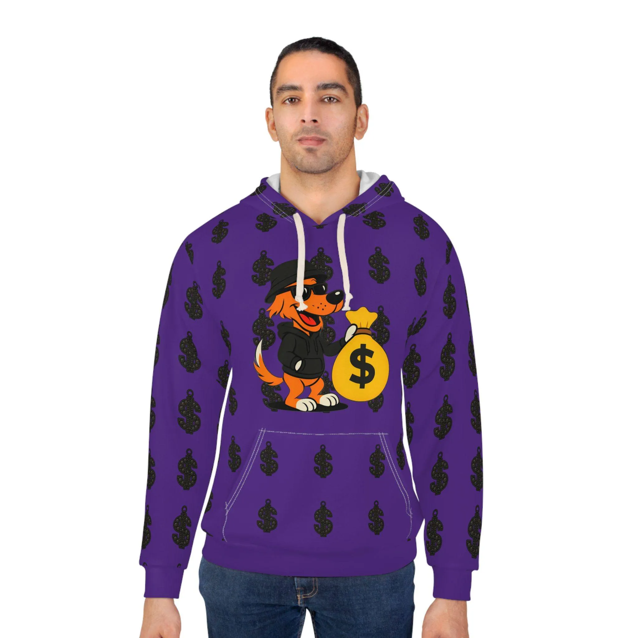 ACHEXTRA-HOODIE3 PURPLE Vibrant Street Hoodie, Unisex Pullover, Streetwear, Drip Fashion, Casual Wear, Everyday Fit, Gift for the Real Ones - Image 4