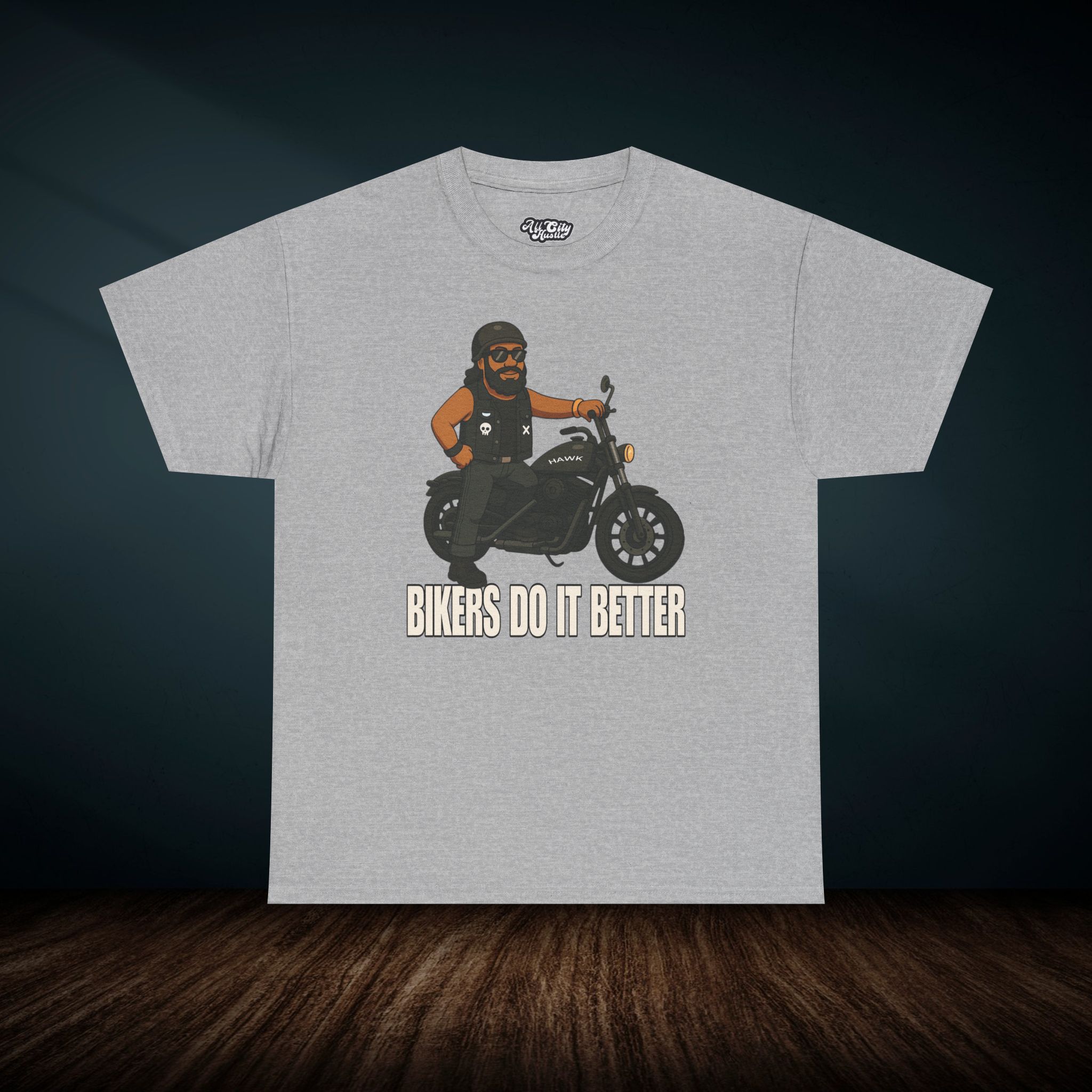 BIKER2 Motorcycle Riders Unisex Tee, Graphic T-Shirt, Casual Shirt, Gift for Bikers, Vintage Style Tee, Everyday Wear - Image 12