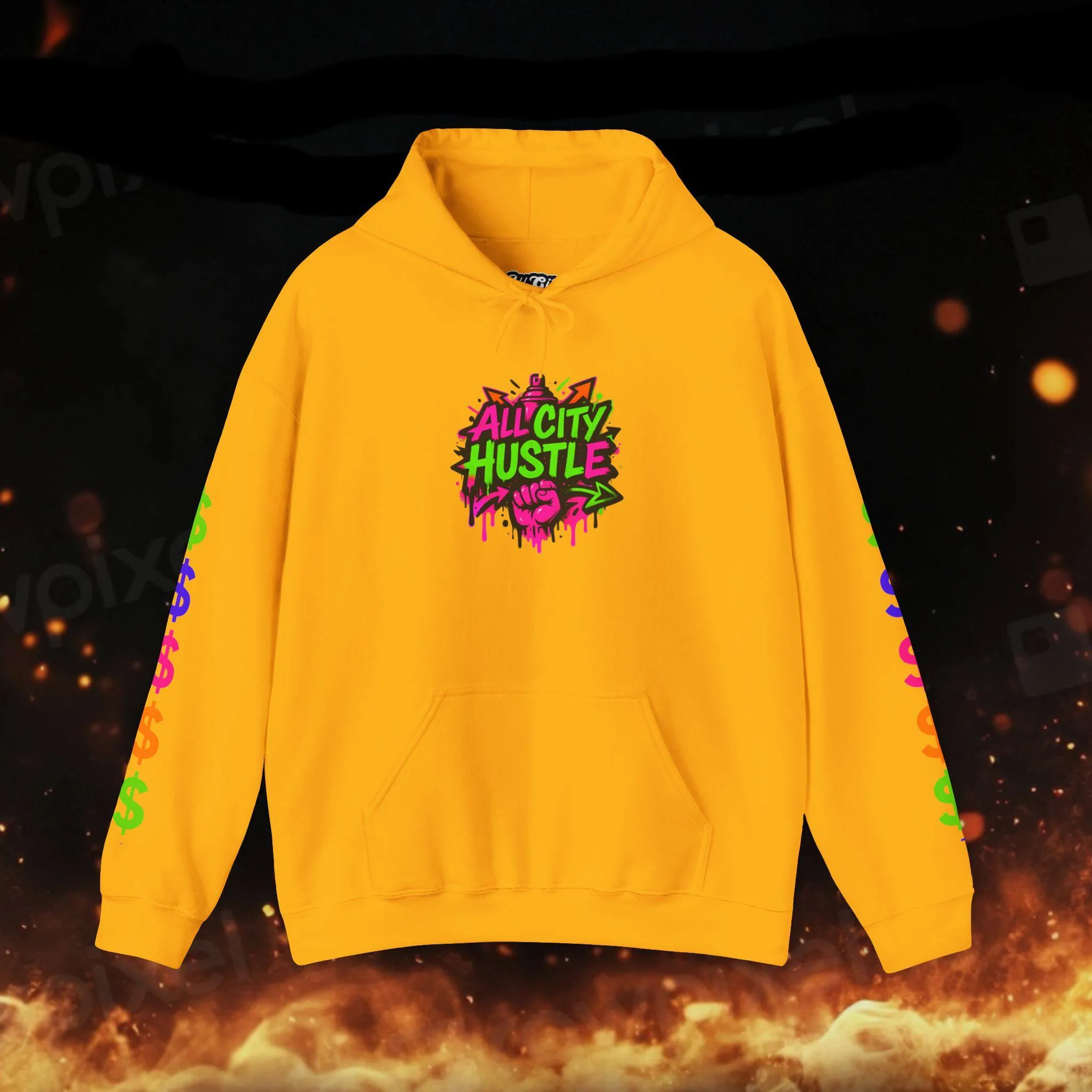 ACH-HOODIE3 Unisex Heavy Blend Hoodie, Comfortable Daily Wear, Street Style Sweatshirt, Perfect for Gifting, Casual Outfits, Fresh Street Drip - Image 13