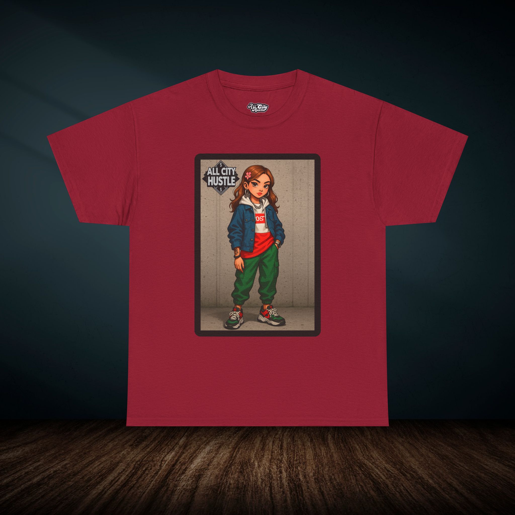 ACH6 Retro Urban Hustle T-Shirt, Unisex Graphic Tee, Casual Streetwear, Gift for Creatives, Everyday Wear, All City Hustle - Image 2