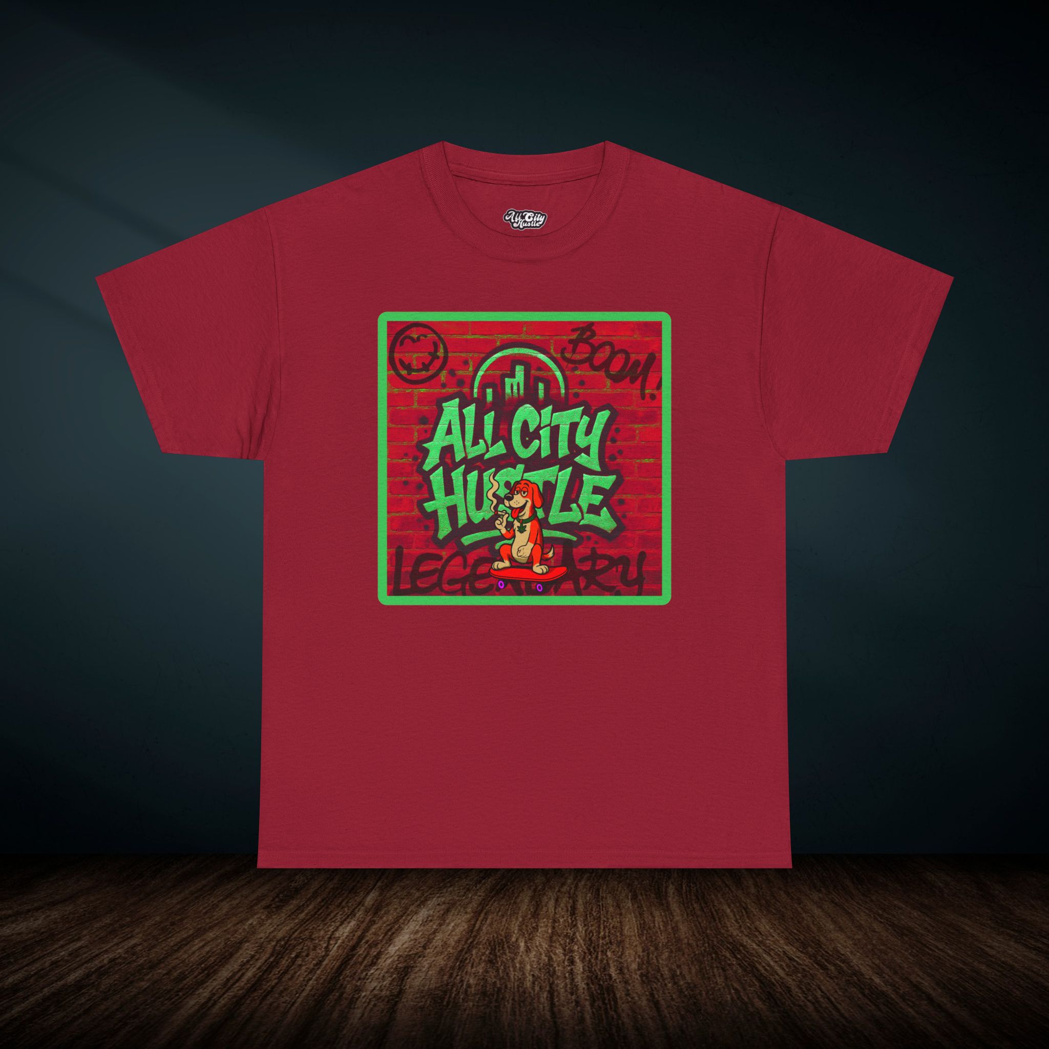 ACH17 Retro Urban Hustle T-Shirt, Unisex Graphic Tee, Casual Streetwear, Gift for Creatives, Everyday Wear, All City Hustle - Image 2