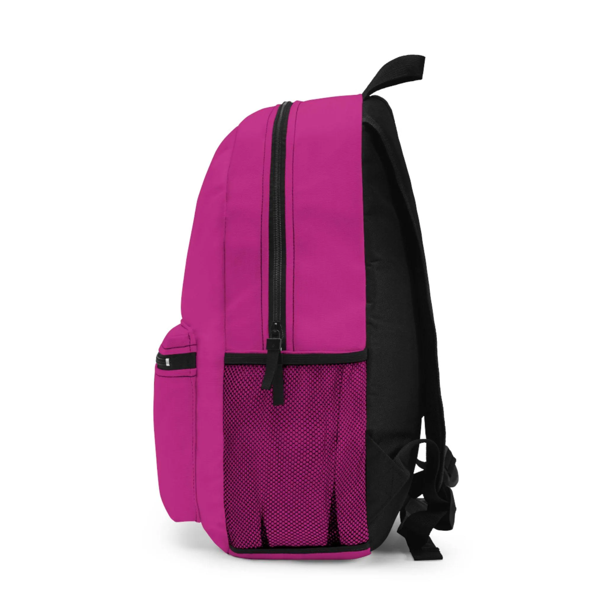 ACHBP8 PINK Urban Hustle Backpack - School Book Bag, Stylish Daypack, Trendy Carry All Bag, Gym Bag for On The Go - Image 3