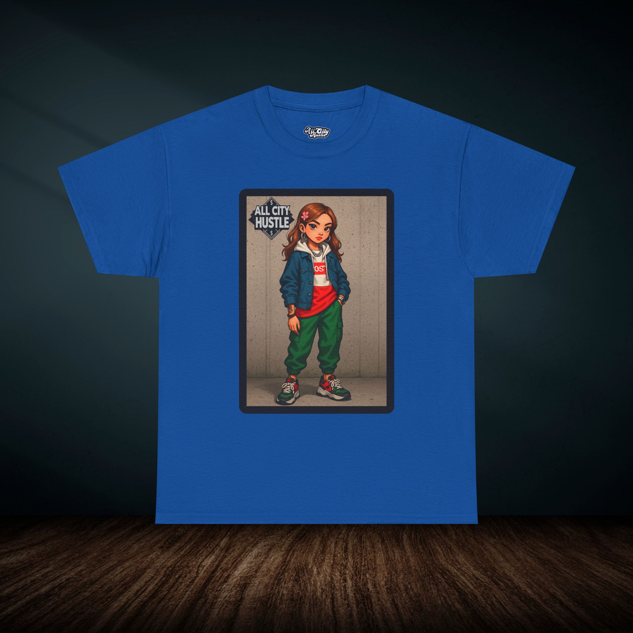 ACH6 Retro Urban Hustle T-Shirt, Unisex Graphic Tee, Casual Streetwear, Gift for Creatives, Everyday Wear, All City Hustle - Image 8