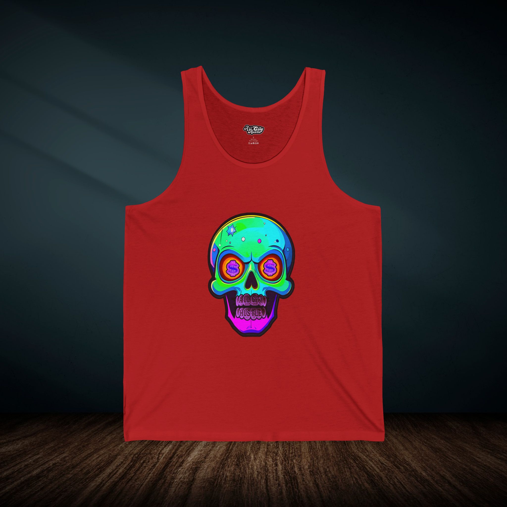 ACHTANKTOP27 Unisex Jersey Tank Top, Streetwear, Inspirational Fitness Apparel, Summer Outfit, Gift for Entrepreneurs - Image 3