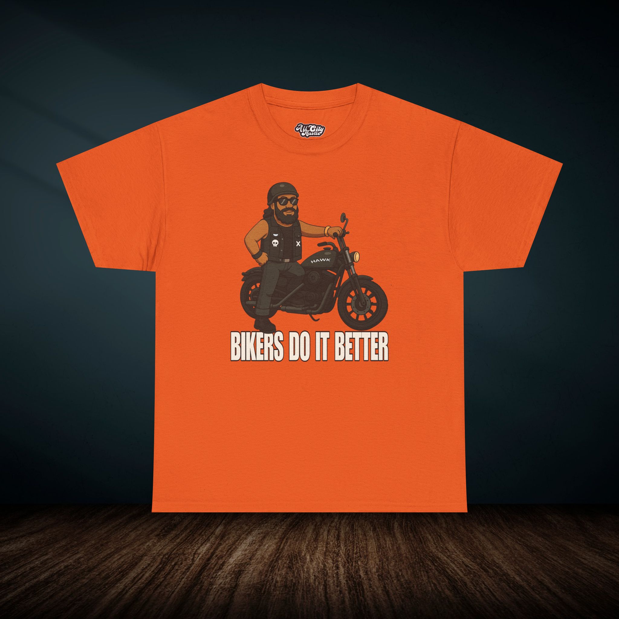 BIKER2 Motorcycle Riders Unisex Tee, Graphic T-Shirt, Casual Shirt, Gift for Bikers, Vintage Style Tee, Everyday Wear - Image 6