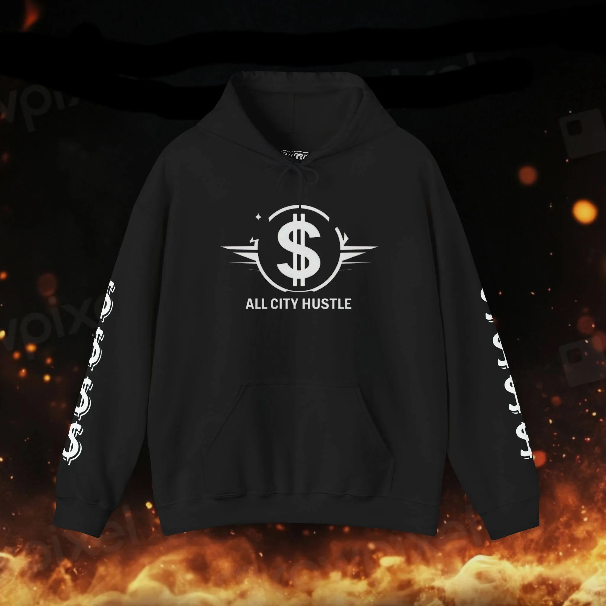 ACH-HOODIE2 Unisex Heavy Blend Hoodie, Comfortable Daily Wear, Street Style Sweatshirt, Perfect for Gifting, Casual Outfits, Fresh Street Drip