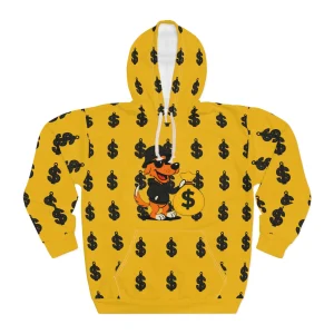 ACHEXTRA-HOODIE3 GOLD Vibrant Street Hoodie, Unisex Pullover, Streetwear, Drip Fashion, Casual Wear, Everyday Fit, Gift for the Real Ones