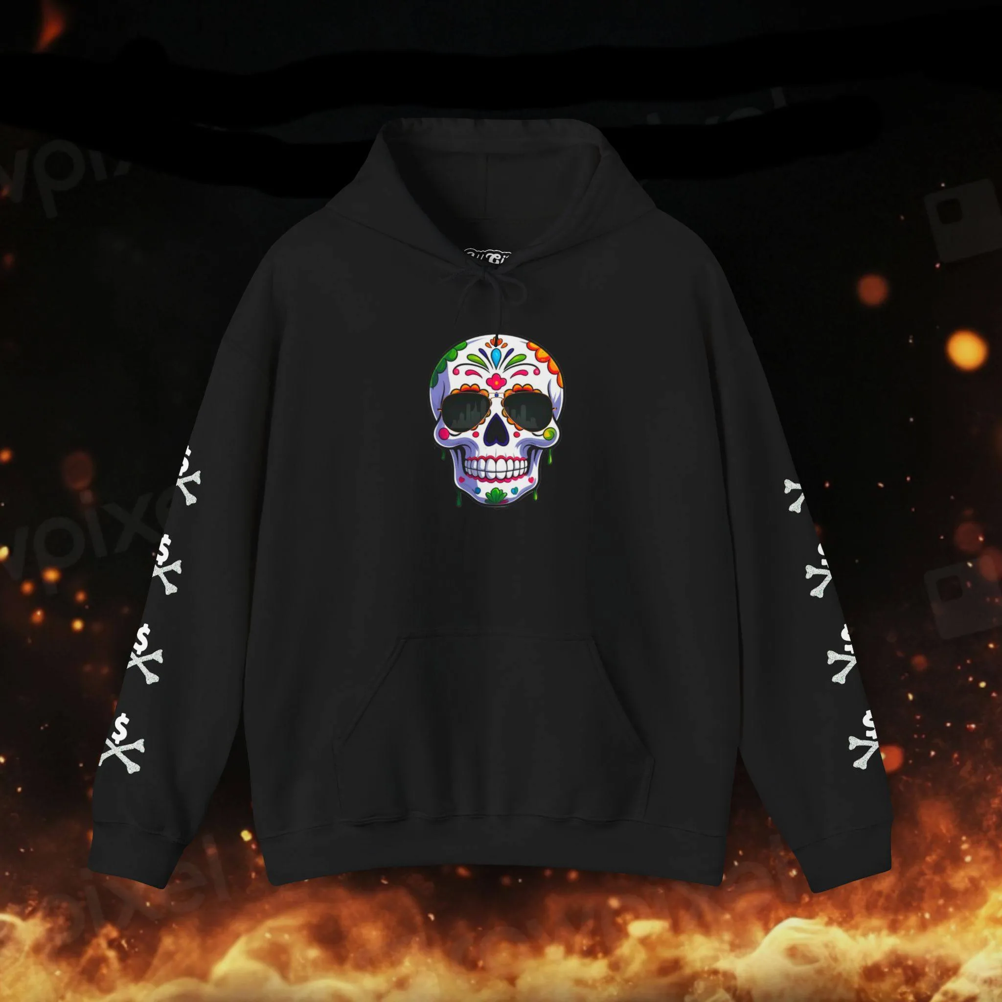 ACH-HOODIE6 Unisex Heavy Blend Hoodie, Comfortable Daily Wear, Street Style Sweatshirt, Perfect for Gifting, Casual Outfits, Fresh Street Drip