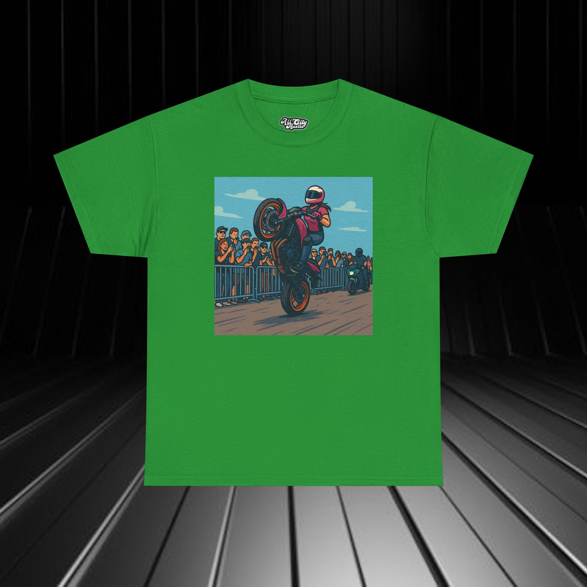 BIKER14 Motorcycle Riders Unisex Tee, Graphic T-Shirt, Casual Shirt, Gift for Bikers, Vintage Style Tee, Everyday Wear - Image 5