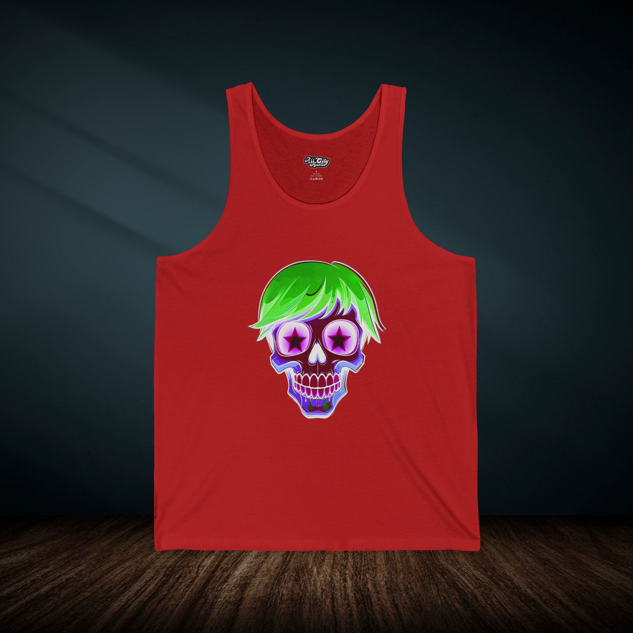 ACHTANKTOP28 Unisex Jersey Tank Top, Streetwear, Inspirational Fitness Apparel, Summer Outfit, Gift for Entrepreneurs - Image 4