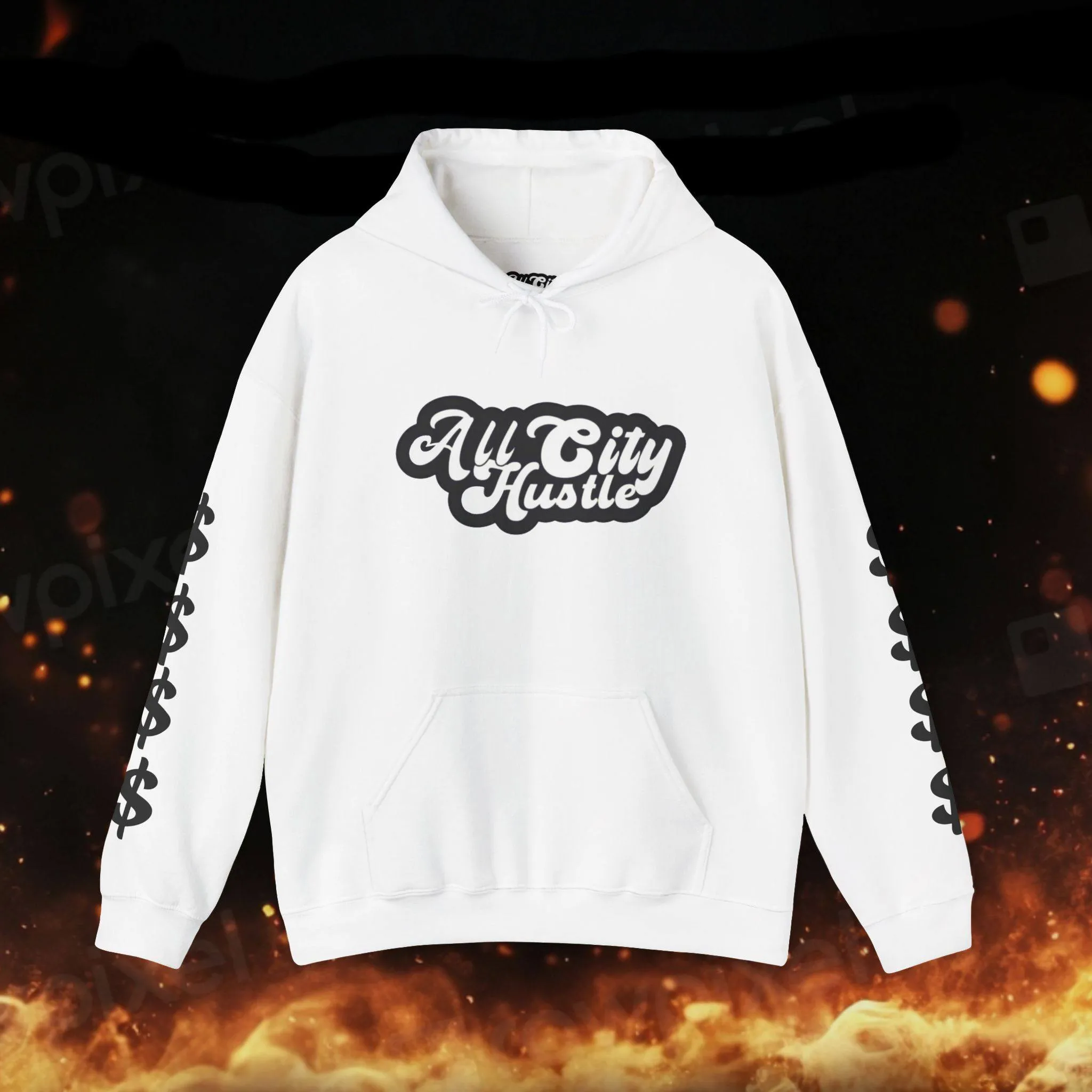 ACH-HOODIE8 Unisex Heavy Blend Hoodie, Comfortable Daily Wear, Street Style Sweatshirt, Perfect for Gifting, Casual Outfits, Fresh Street Drip - Image 5