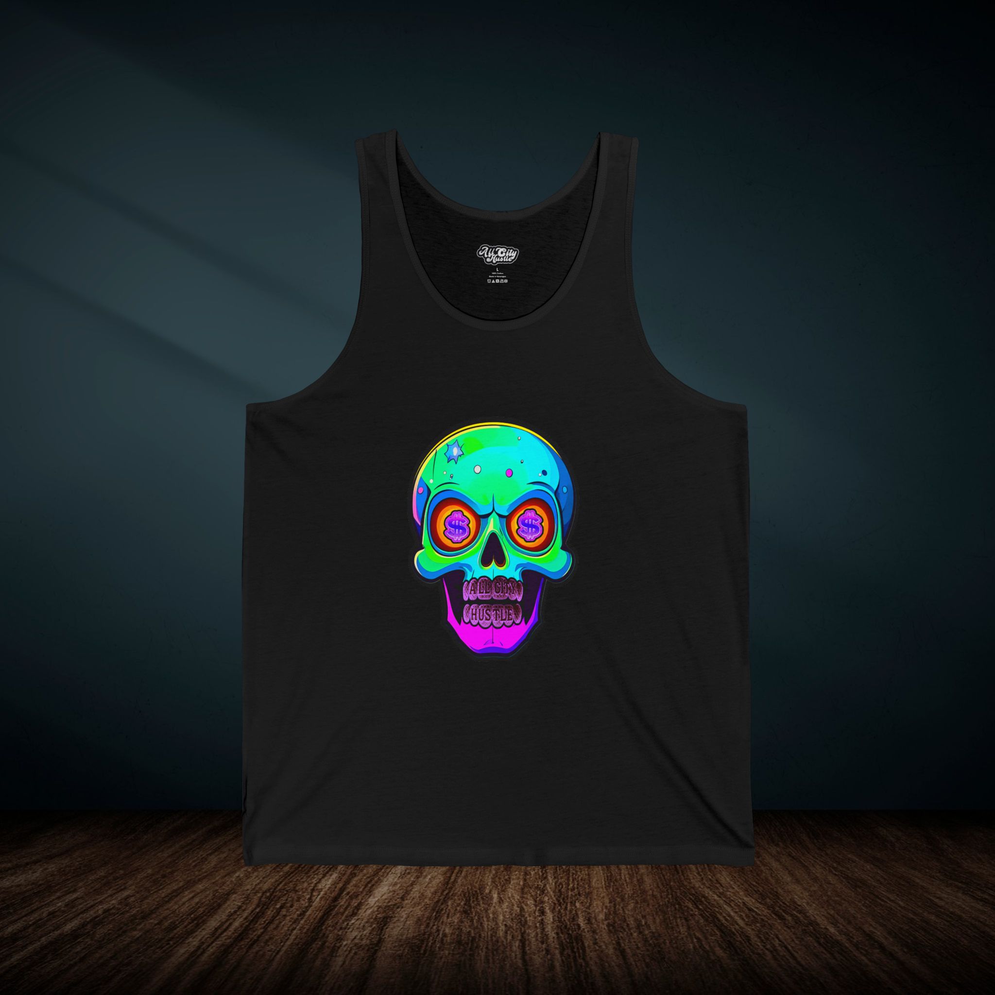 ACHTANKTOP27 Unisex Jersey Tank Top, Streetwear, Inspirational Fitness Apparel, Summer Outfit, Gift for Entrepreneurs - Image 2