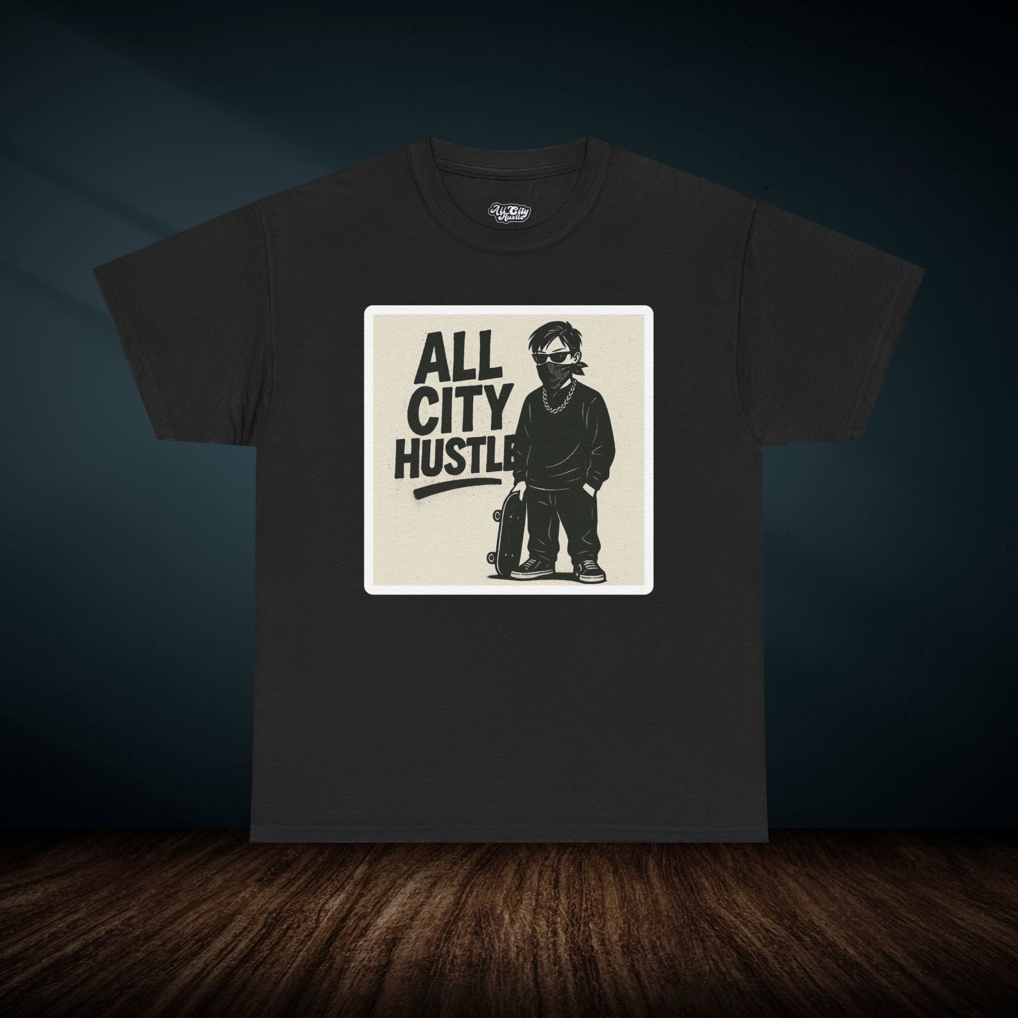 ACH14 Retro Urban Hustle T-Shirt, Unisex Graphic Tee, Casual Streetwear, Gift for Creatives, Everyday Wear, All City Hustle - Image 4