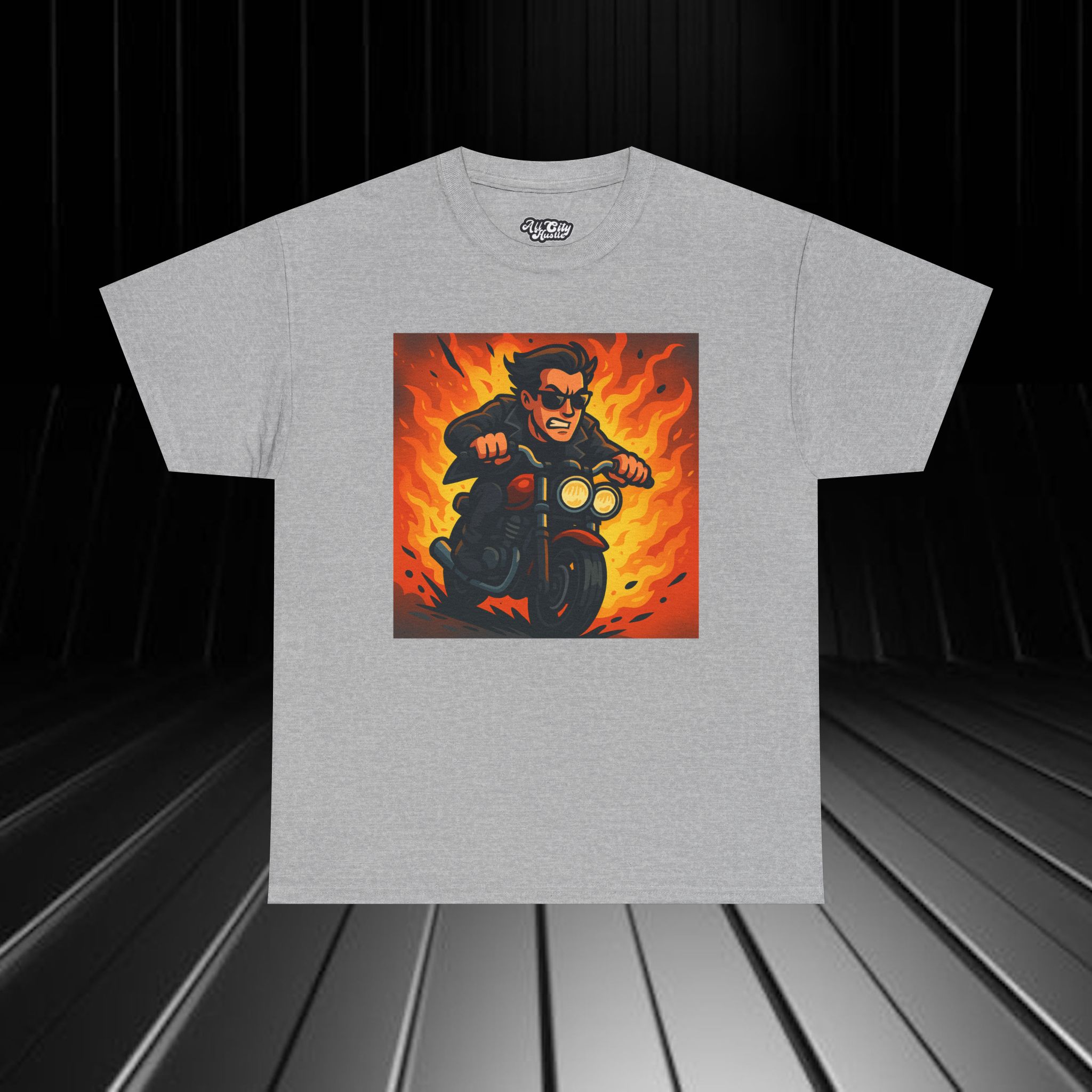 BIKER8 Motorcycle Riders Unisex Tee, Graphic T-Shirt, Casual Shirt, Gift for Bikers, Vintage Style Tee, Everyday Wear - Image 12