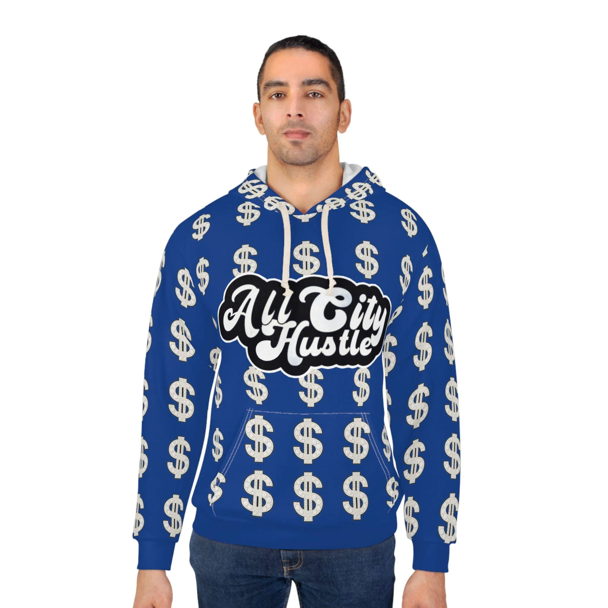 ACHEXTRA-HOODIE2 BLUE Vibrant Street Hoodie, Unisex Pullover, Streetwear, Drip Fashion, Casual Wear, Everyday Fit, Gift for the Real Ones - Image 4