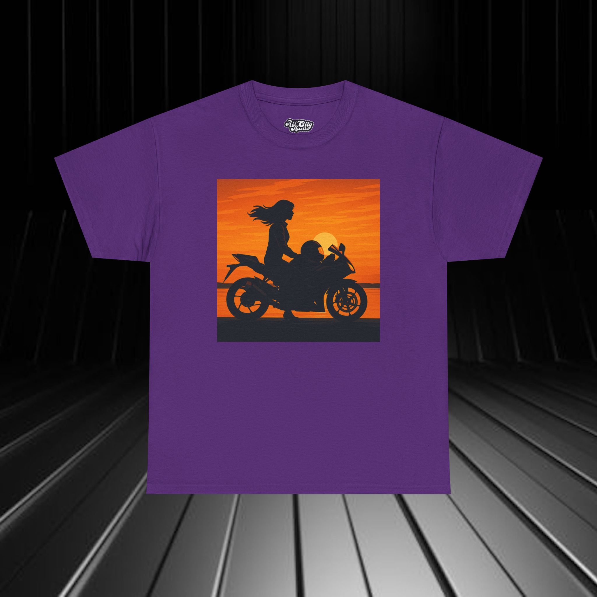 BIKER10 Motorcycle Riders Unisex Tee, Graphic T-Shirt, Casual Shirt, Gift for Bikers, Vintage Style Tee, Everyday Wear - Image 3