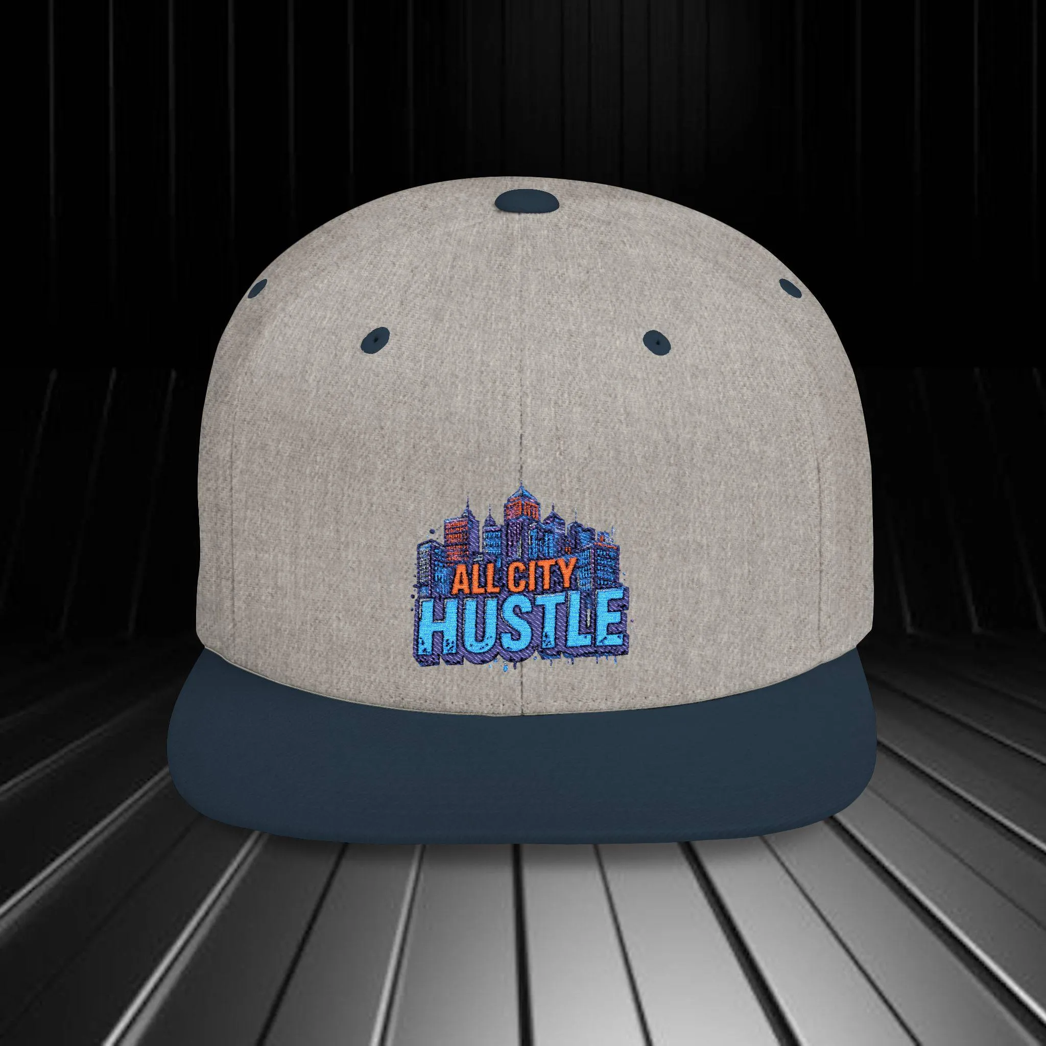 ACHCAP5 Urban Flat Bill Snapback Hat, Street Style Cap, Casual Headwear, Gift for Anyone, Trendy Accessories, Unisex Baseball Hat - Image 25