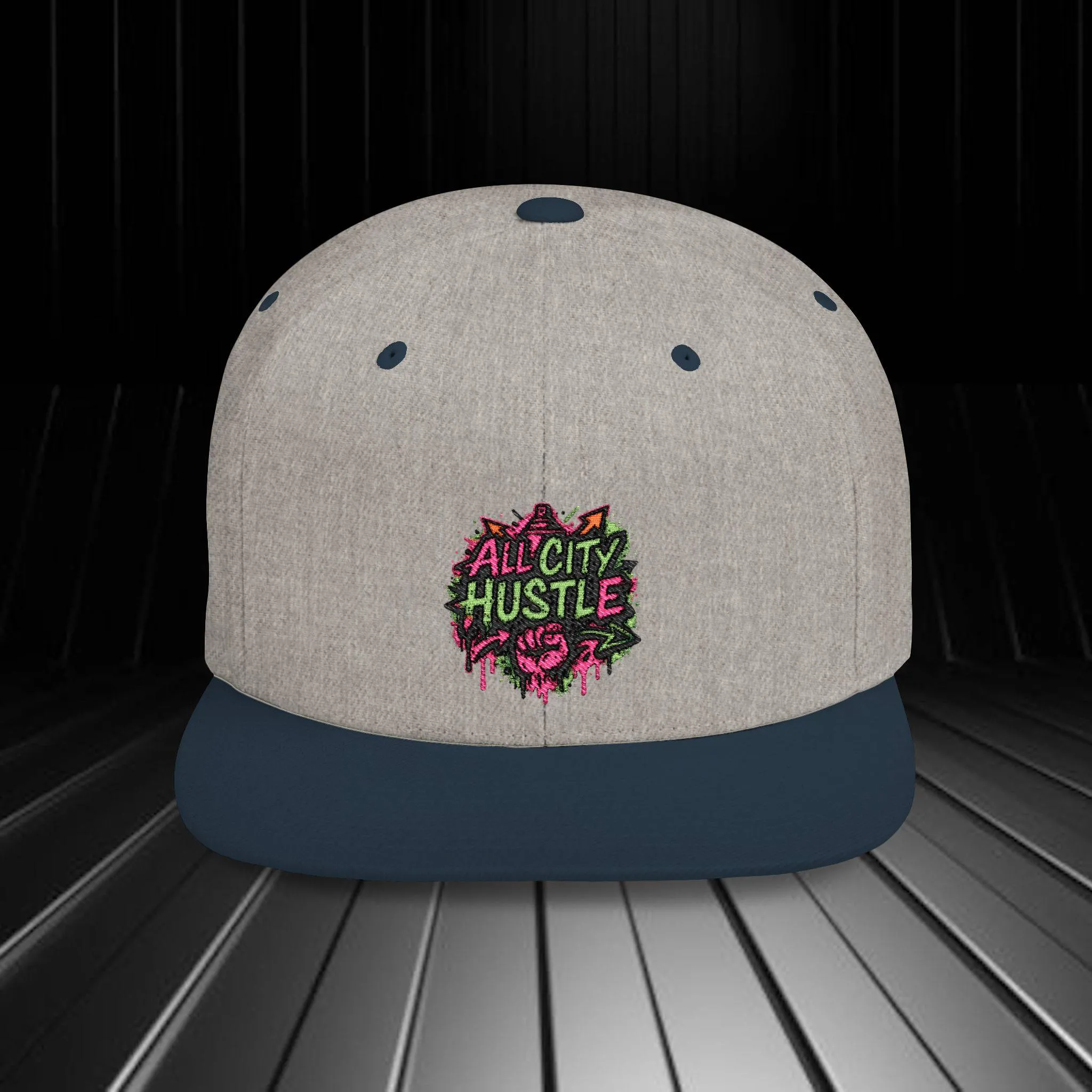 ACHCAP4 Urban Flat Bill Snapback Hat, Street Style Cap, Casual Headwear, Gift for Anyone, Trendy Accessories, Unisex Baseball Hat - Image 25