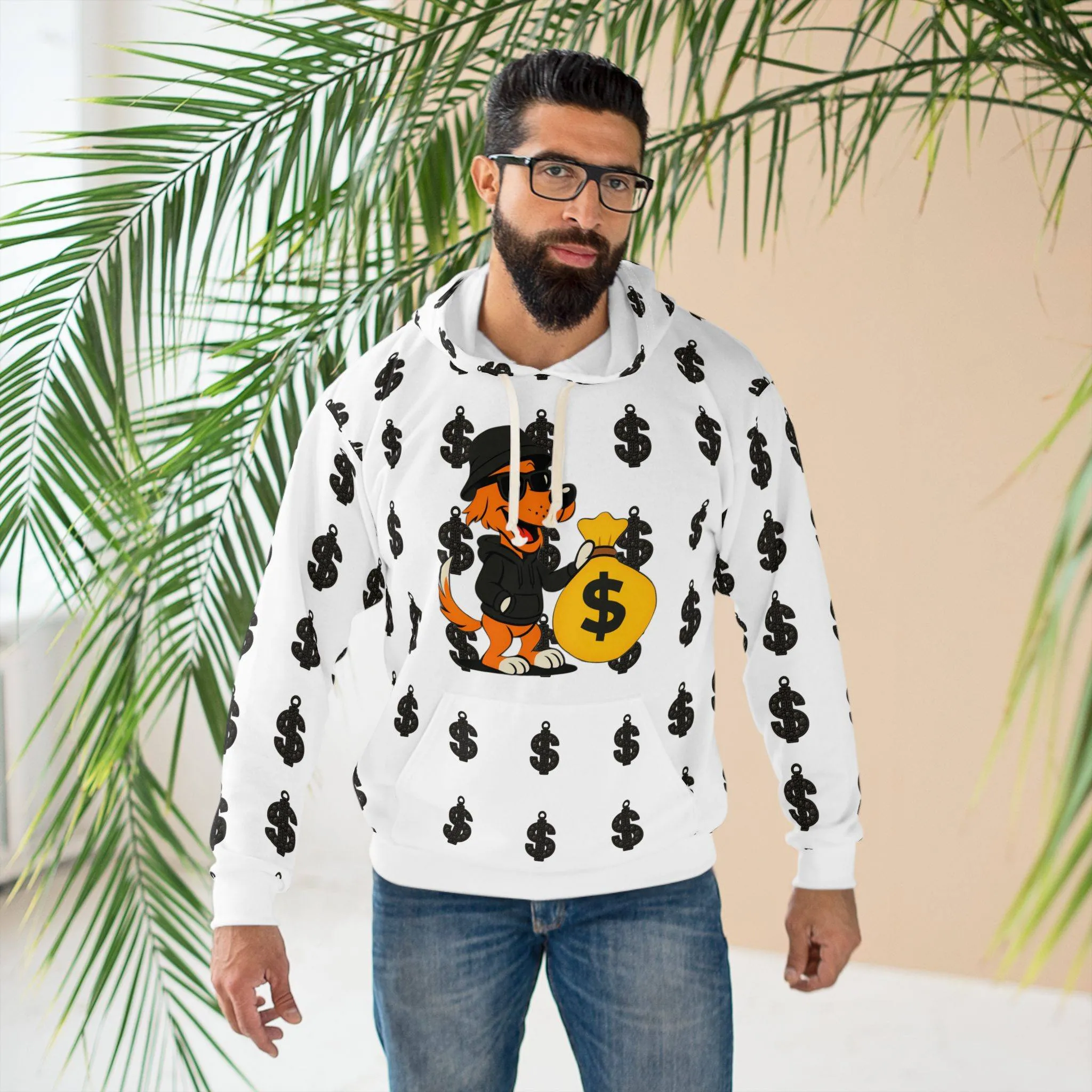 ACHEXTRA-HOODIE3 WHITE Vibrant Street Hoodie, Unisex Pullover, Streetwear, Drip Fashion, Casual Wear, Everyday Fit, Gift for the Real Ones - Image 5