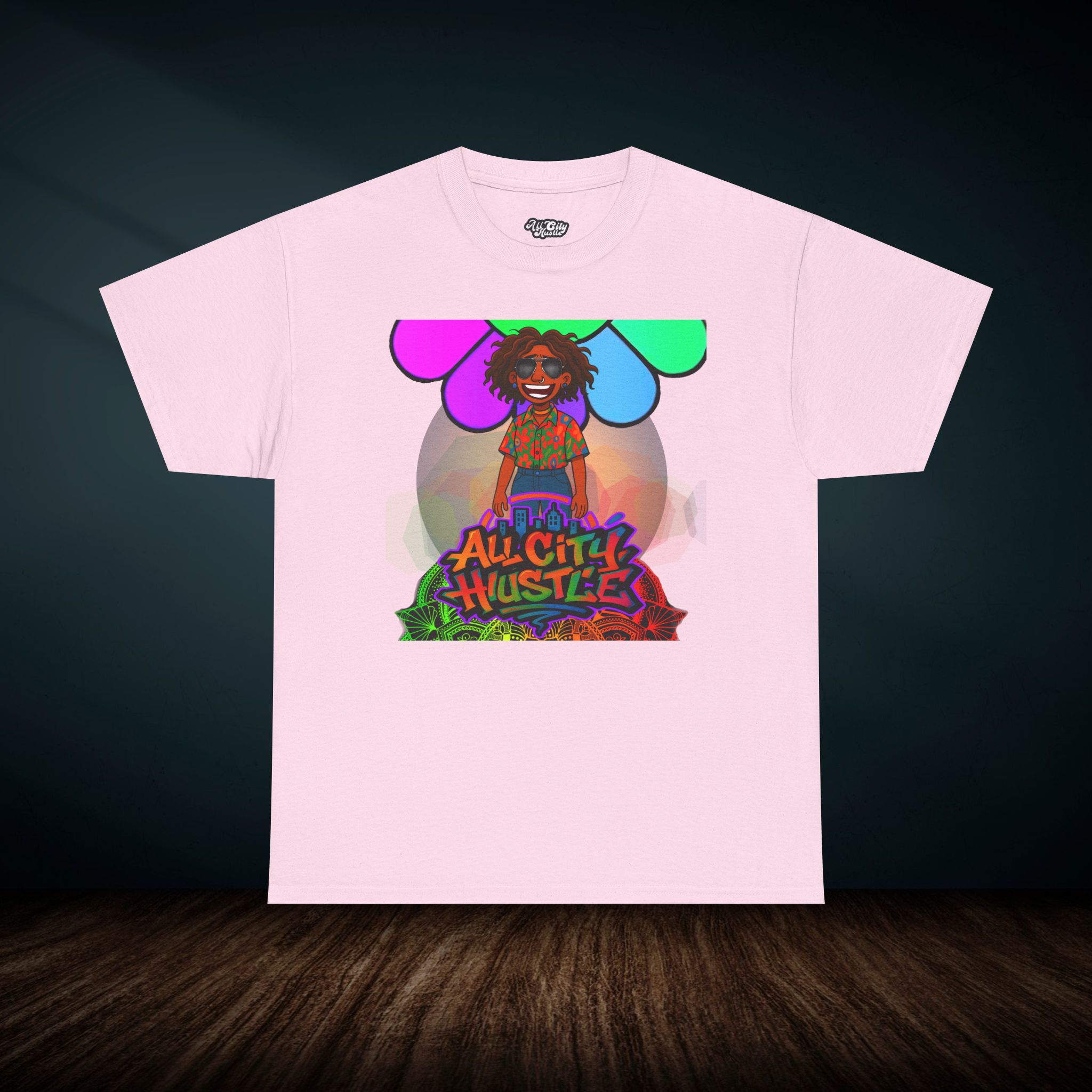 ACH12 Retro Urban Hustle T-Shirt, Unisex Graphic Tee, Casual Streetwear, Gift for Creatives, Everyday Wear, All City Hustle - Image 7