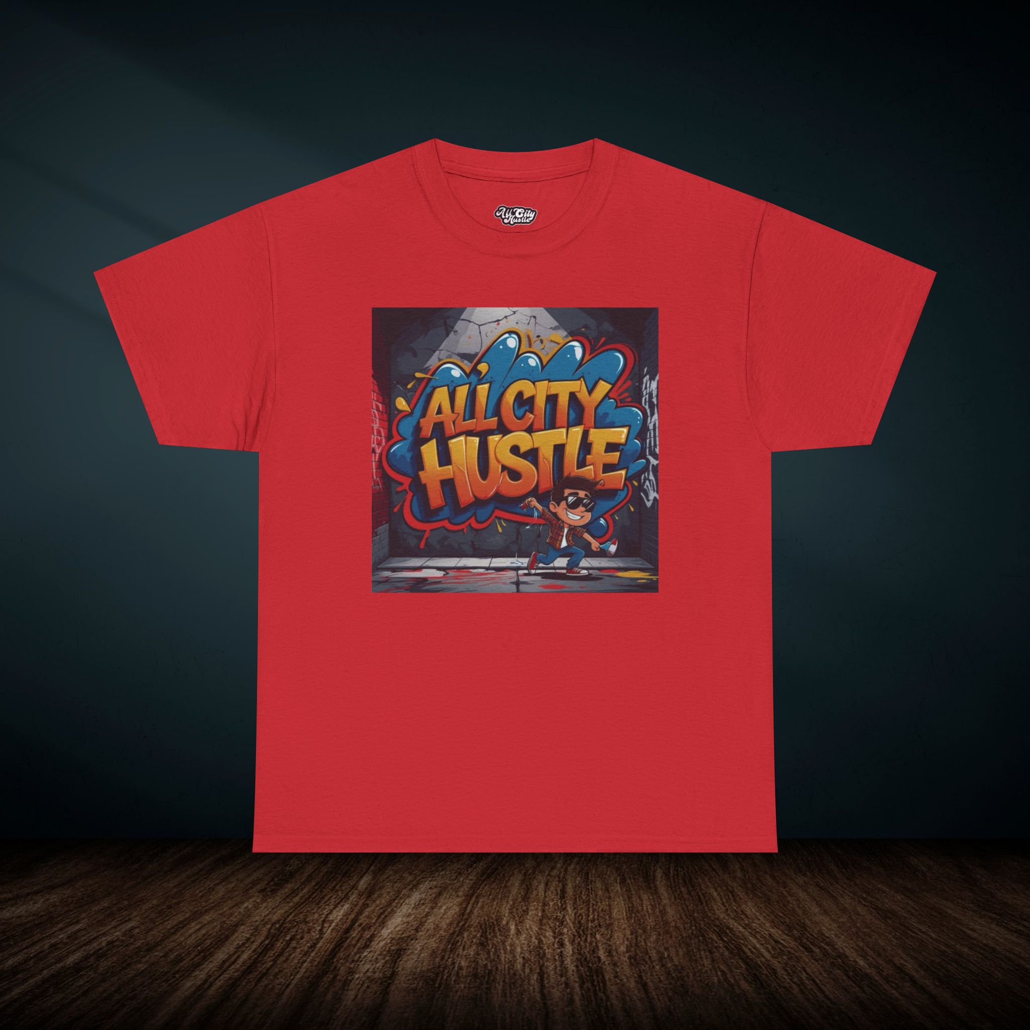 ACH5 Retro Urban Hustle T-Shirt, Unisex Graphic Tee, Casual Streetwear, Gift for Creatives, Everyday Wear, All City Hustle - Image 8