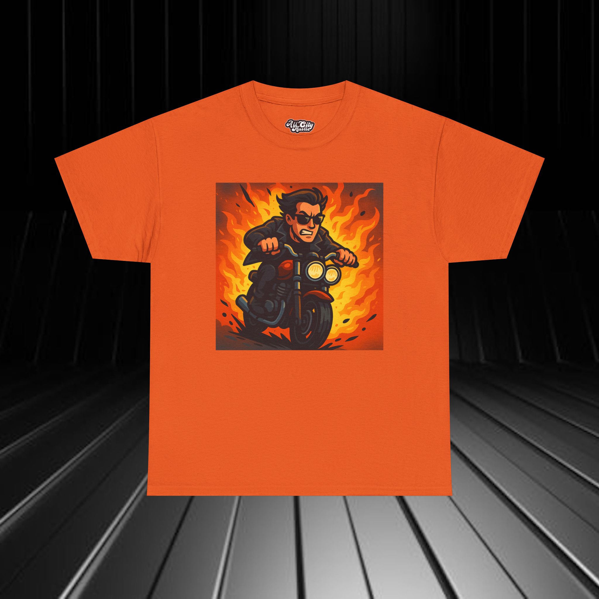 BIKER8 Motorcycle Riders Unisex Tee, Graphic T-Shirt, Casual Shirt, Gift for Bikers, Vintage Style Tee, Everyday Wear - Image 6