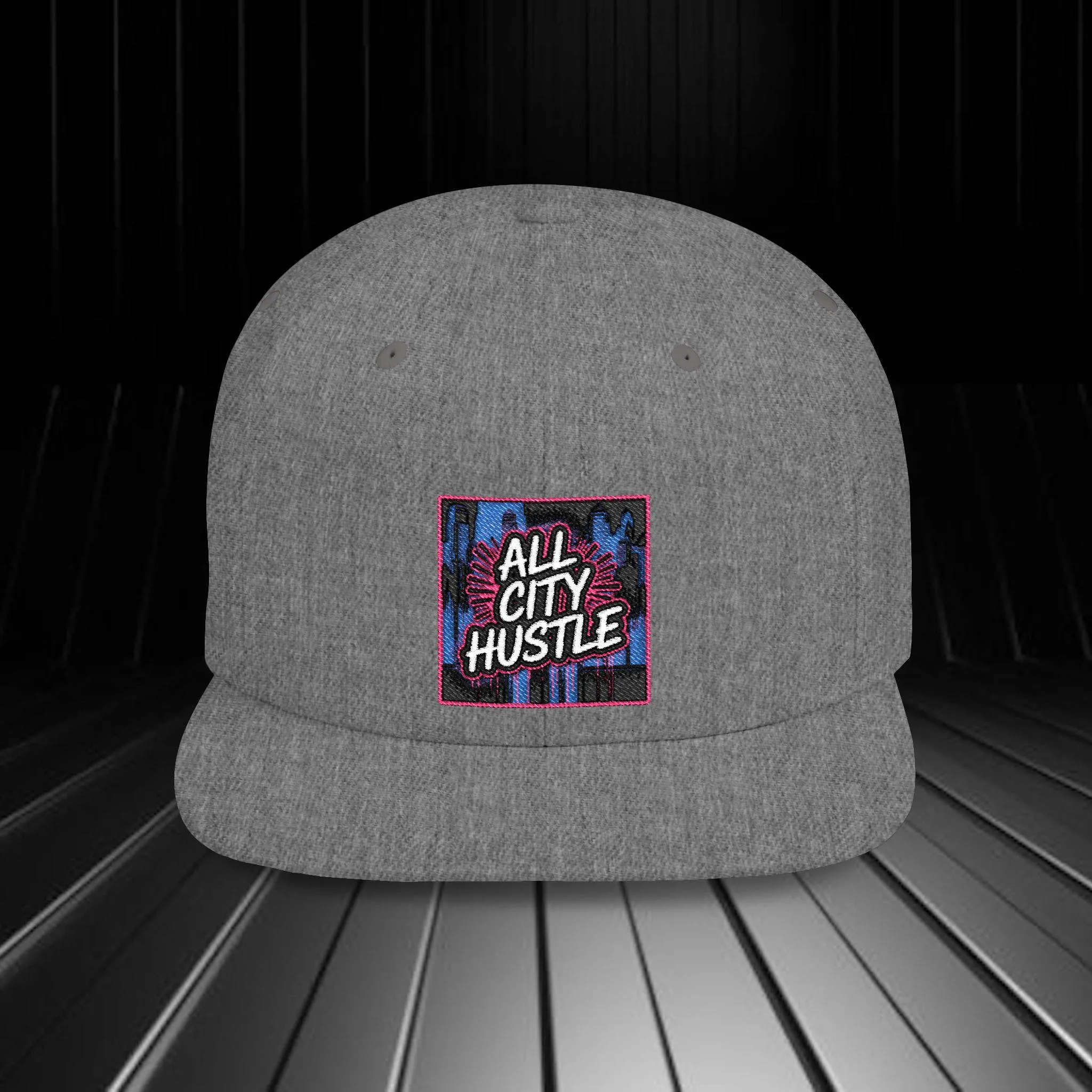 ACHCAP3 Urban Flat Bill Snapback Hat, Street Style Cap, Casual Headwear, Gift for Anyone, Trendy Accessories, Unisex Baseball Hat - Image 10