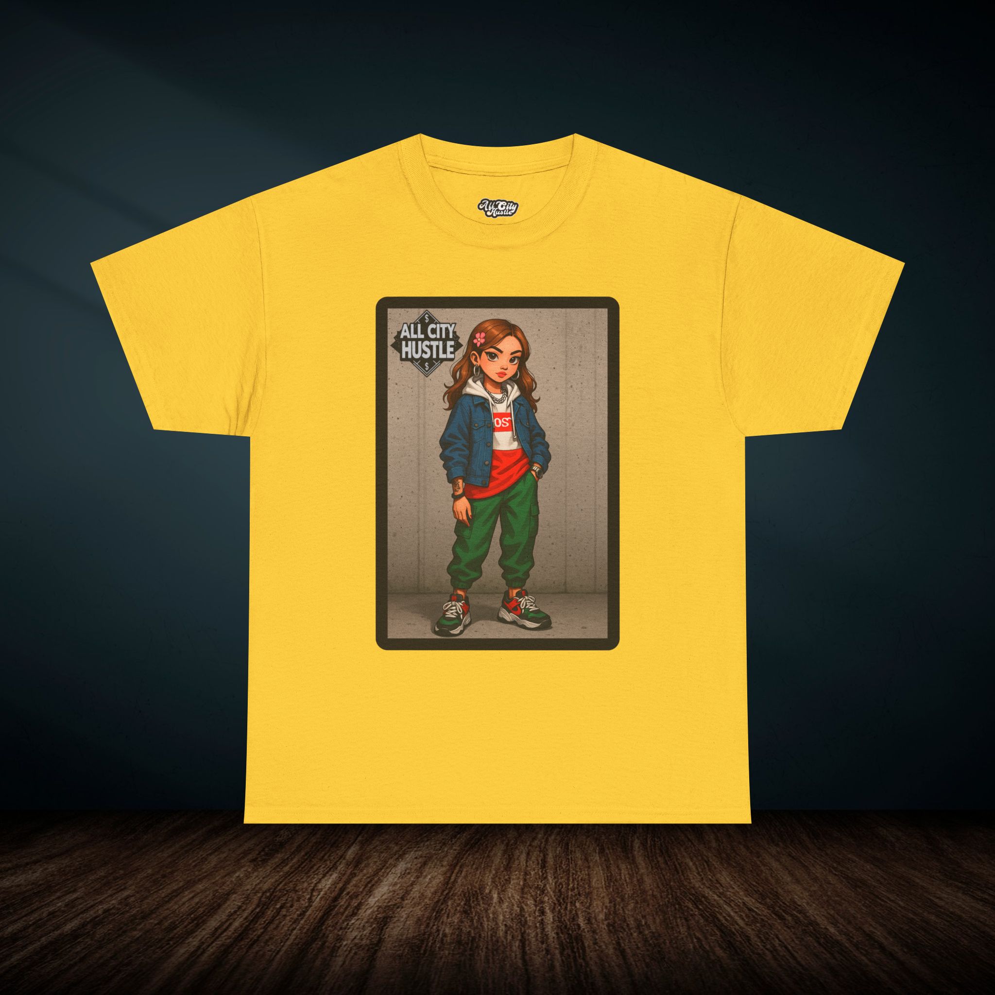 ACH6 Retro Urban Hustle T-Shirt, Unisex Graphic Tee, Casual Streetwear, Gift for Creatives, Everyday Wear, All City Hustle - Image 14