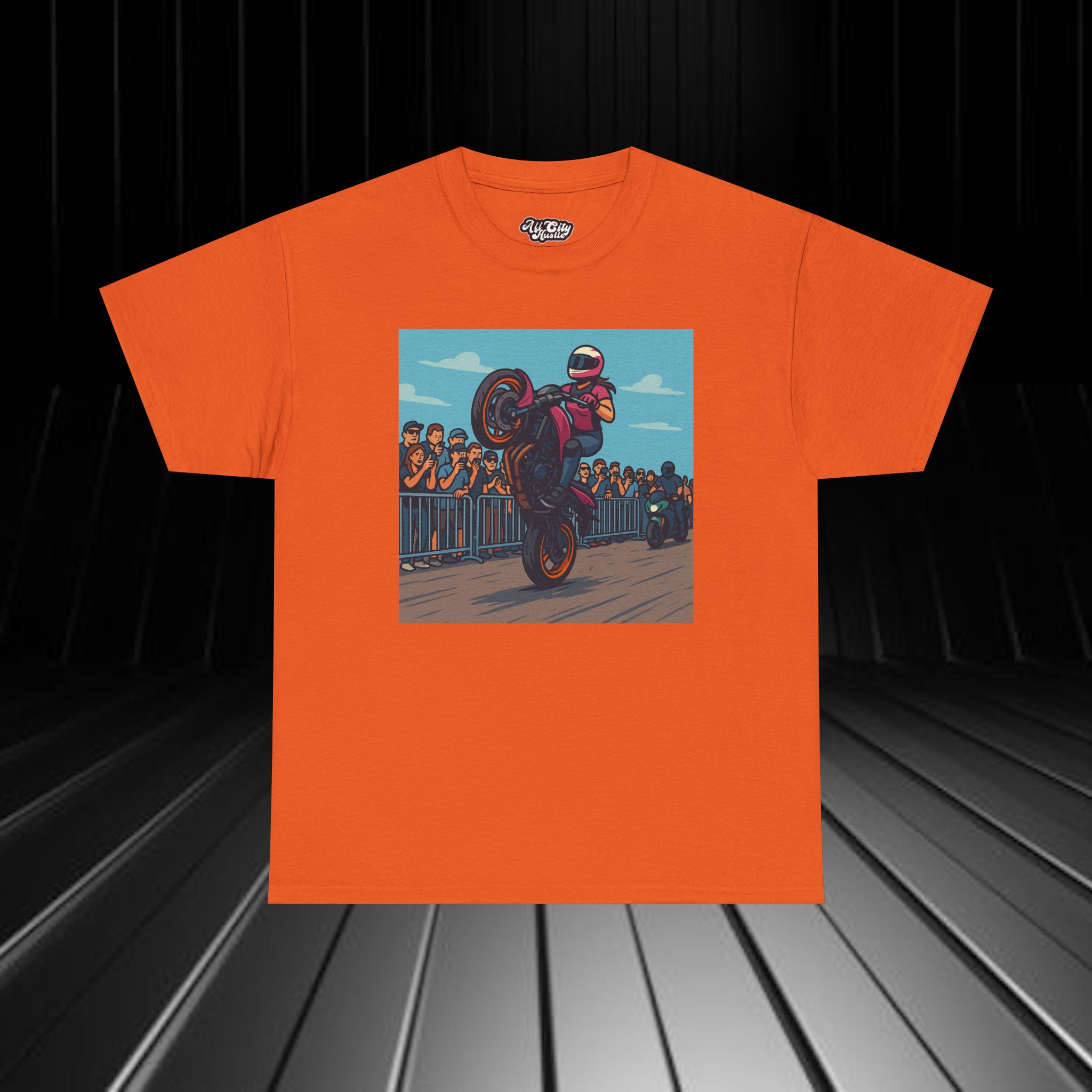 BIKER14 Motorcycle Riders Unisex Tee, Graphic T-Shirt, Casual Shirt, Gift for Bikers, Vintage Style Tee, Everyday Wear - Image 6