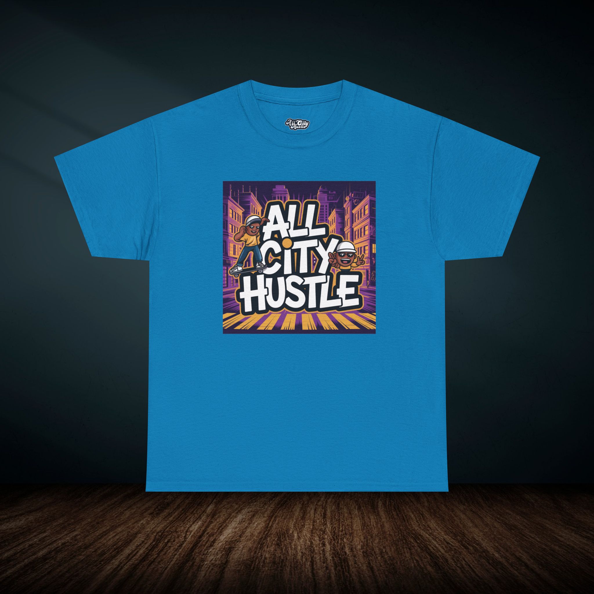 ACH13 Retro Urban Hustle T-Shirt, Unisex Graphic Tee, Casual Streetwear, Gift for Creatives, Everyday Wear, All City Hustle - Image 13