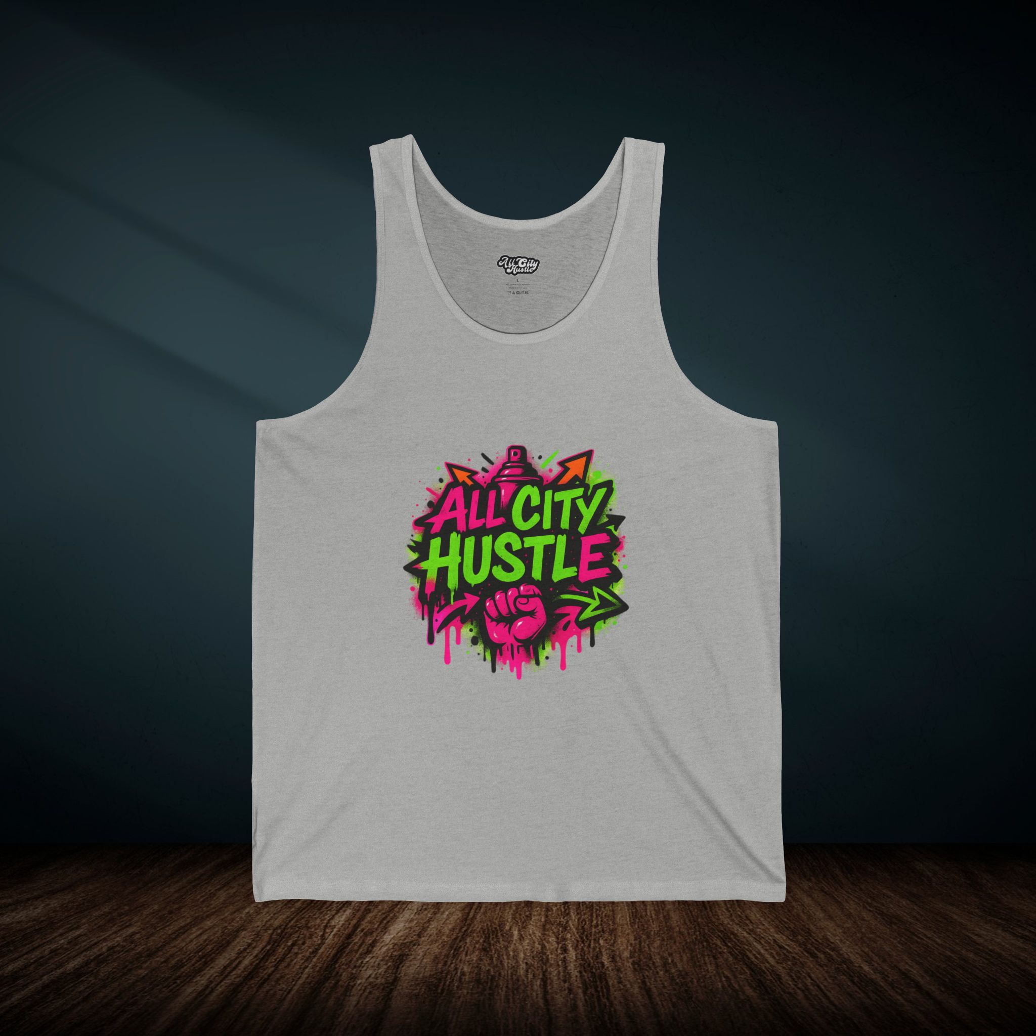 ACHTANKTOP24 Unisex Jersey Tank Top, Streetwear, Inspirational Fitness Apparel, Summer Outfit, Gift for Entrepreneurs - Image 6