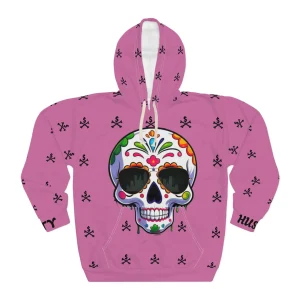 ACHEXTRA-HOODIE1 PINK Vibrant Street Hoodie, Unisex Pullover, Streetwear, Drip Fashion, Casual Wear, Everyday Fit, Gift for the Real Ones