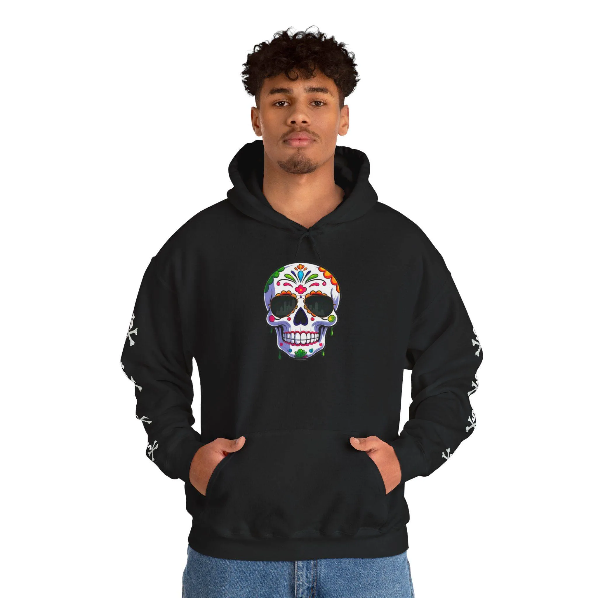 ACH-HOODIE6 Unisex Heavy Blend Hoodie, Comfortable Daily Wear, Street Style Sweatshirt, Perfect for Gifting, Casual Outfits, Fresh Street Drip - Image 3