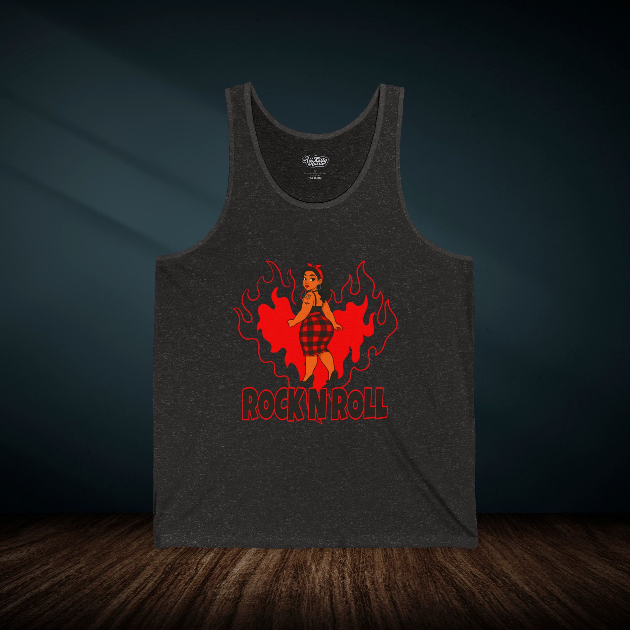 ACHTANKTOP2 Unisex Jersey Tank Top, Streetwear, Inspirational Fitness Apparel, Summer Outfit, Gift for Entrepreneurs - Image 3