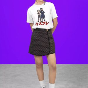 ANIME8 Cool Anime Tee, Unisex Cotton Shirt, Fun Graphic Tee, Gift for Anime Lovers, Birthday Present, Anime Lover Clothing