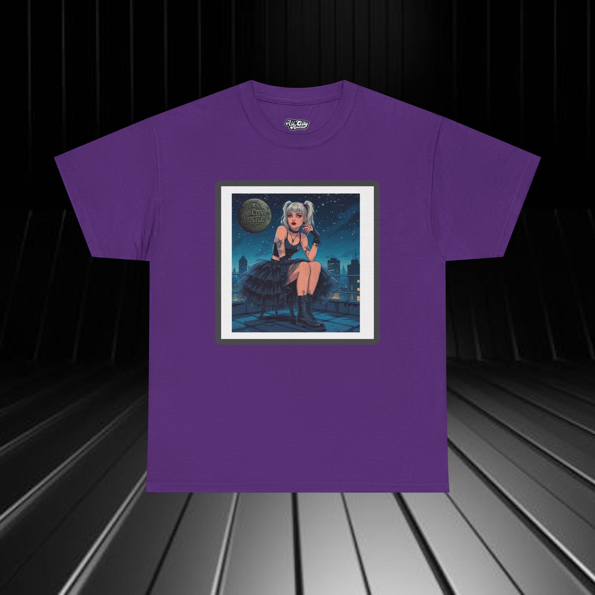 DARK16 Evil Cute Graphic Tee, Unisex Cotton Tee, Trendy T-Shirt, Casual Wear, Gift for Anyone, Dark Apparel - Image 3