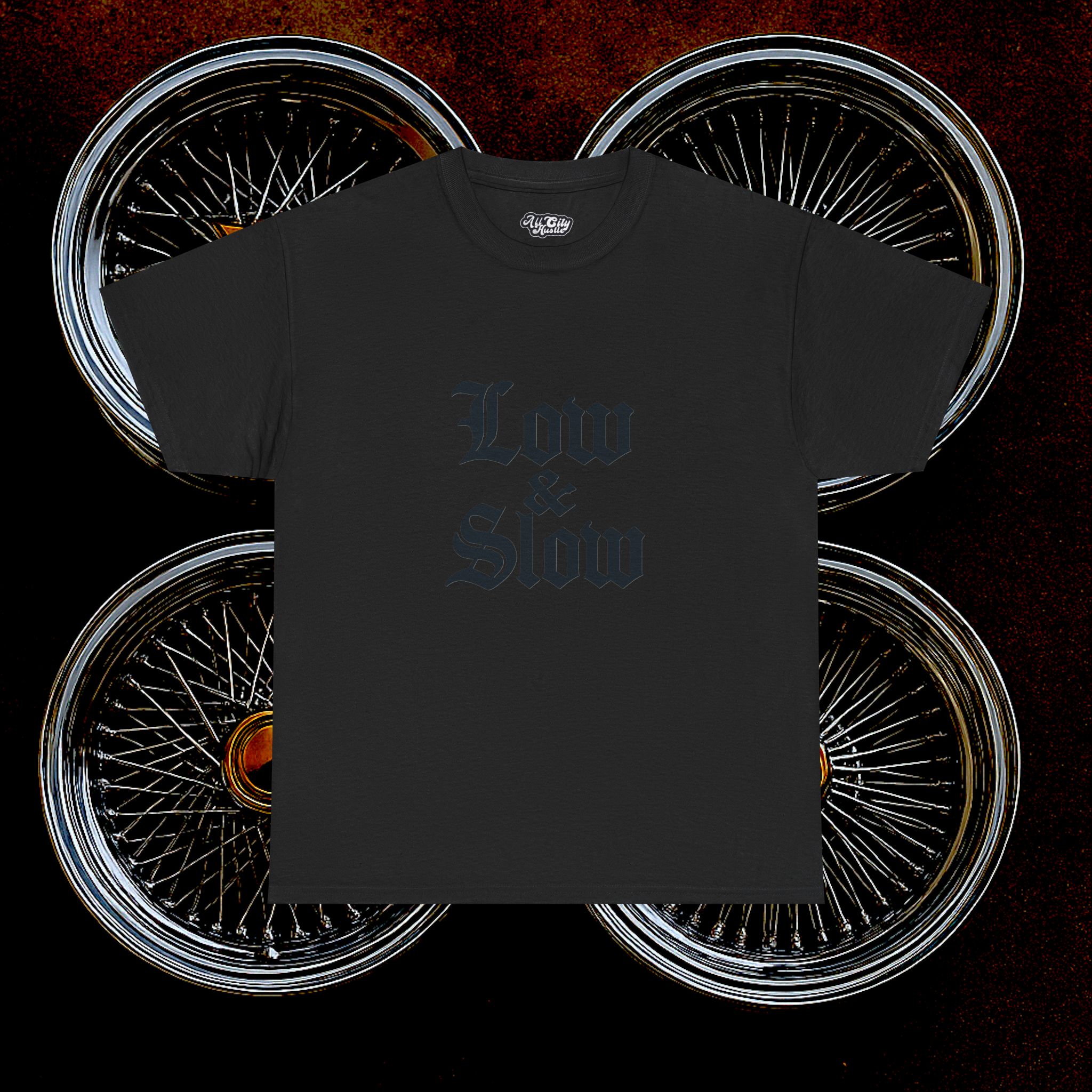 ACHLOWRIDER19 - 2 Sided Graphic Tee | Unisex Heavy Cotton Tee for Lowrider Lovers, Gifts, Retro Old School Vibes, Summer Wear, Casual Car Show Fashion - Image 16