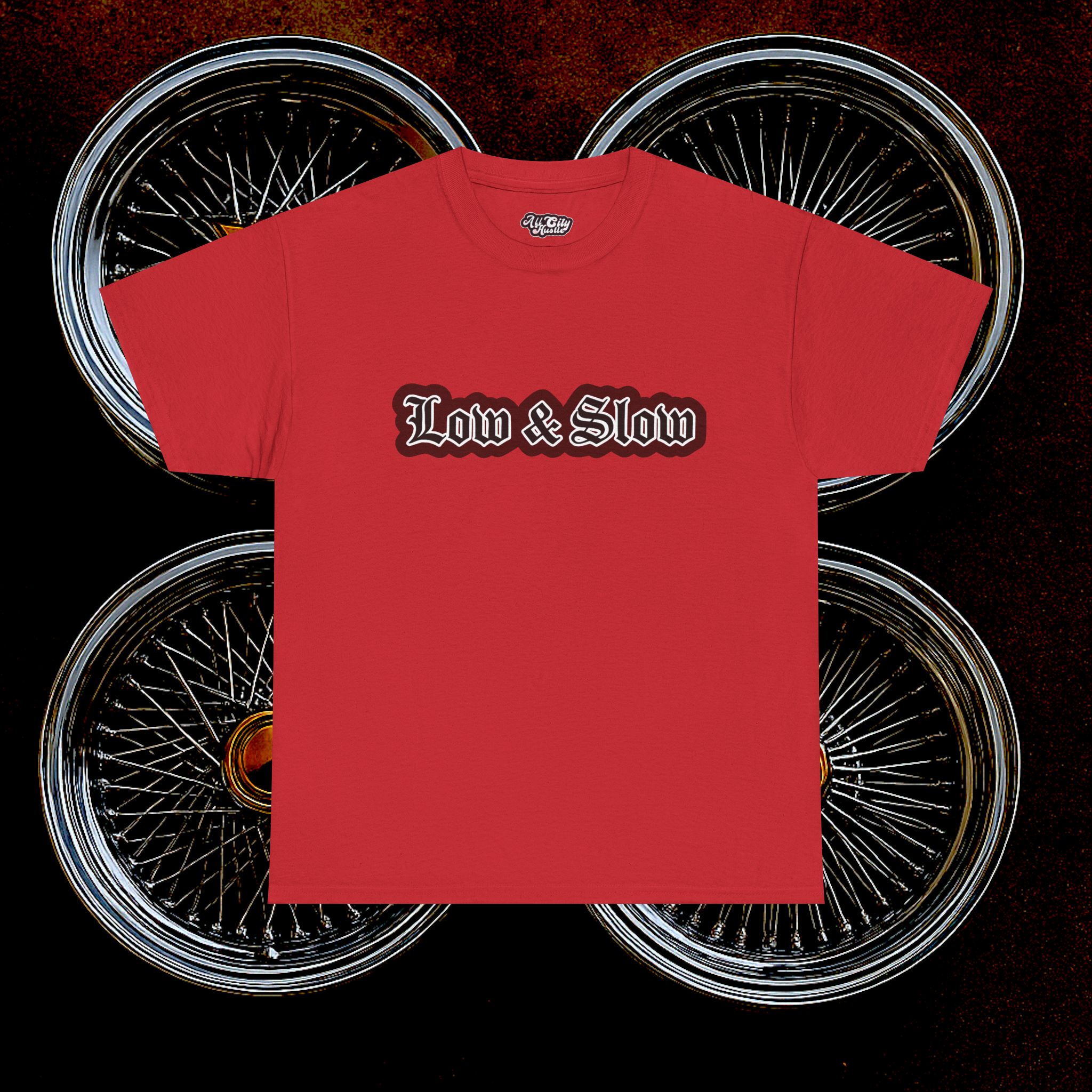 ACHLOWRIDER41 - 2 Sided Graphic Tee | Unisex Heavy Cotton Tee for Lowrider Lovers, Gifts, Retro Old School Vibes, Summer Wear, Casual Car Show Fashion - Image 10