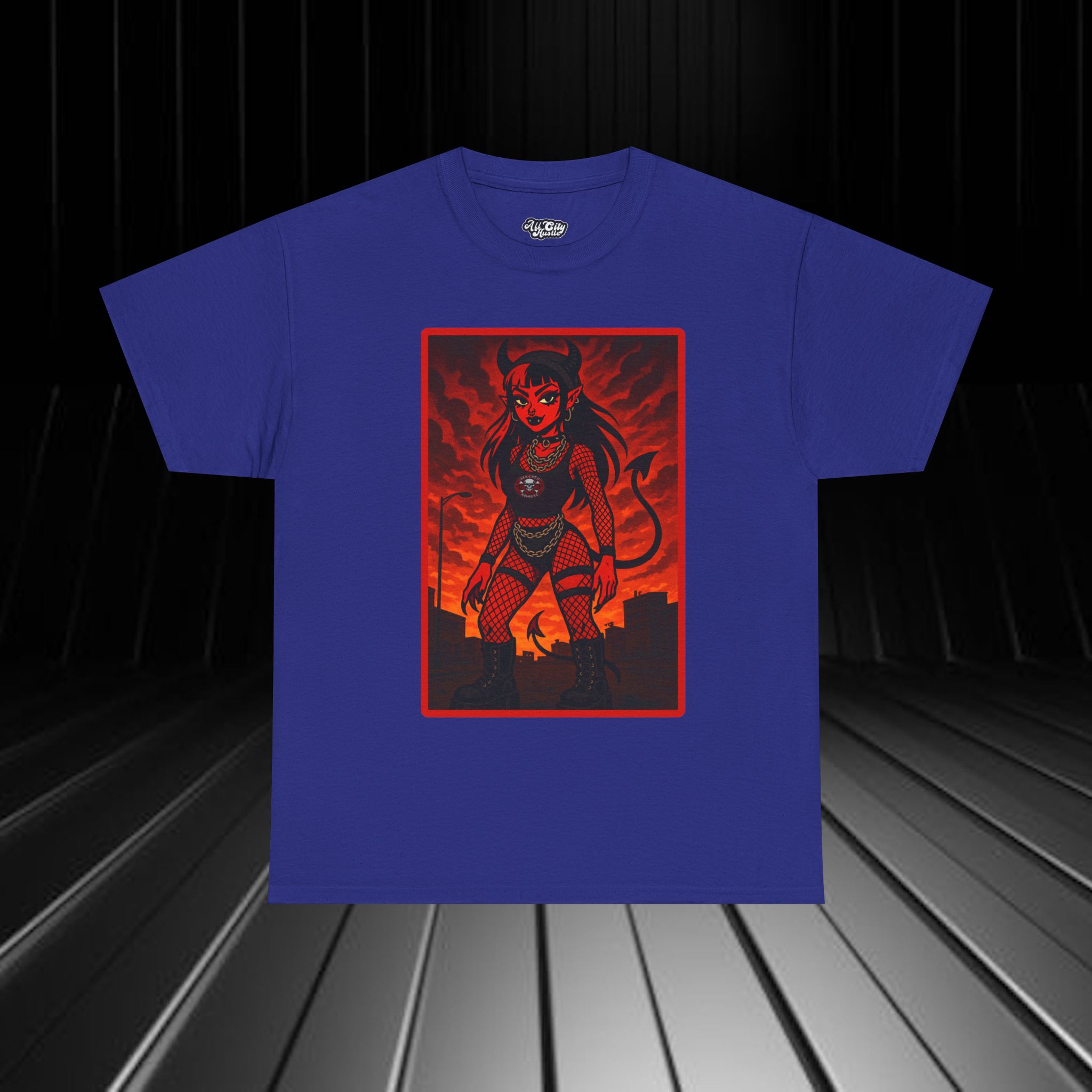 DARK17 Evil Cute Graphic Tee, Unisex Cotton Tee, Trendy T-Shirt, Casual Wear, Gift for Anyone, Dark Apparel - Image 14