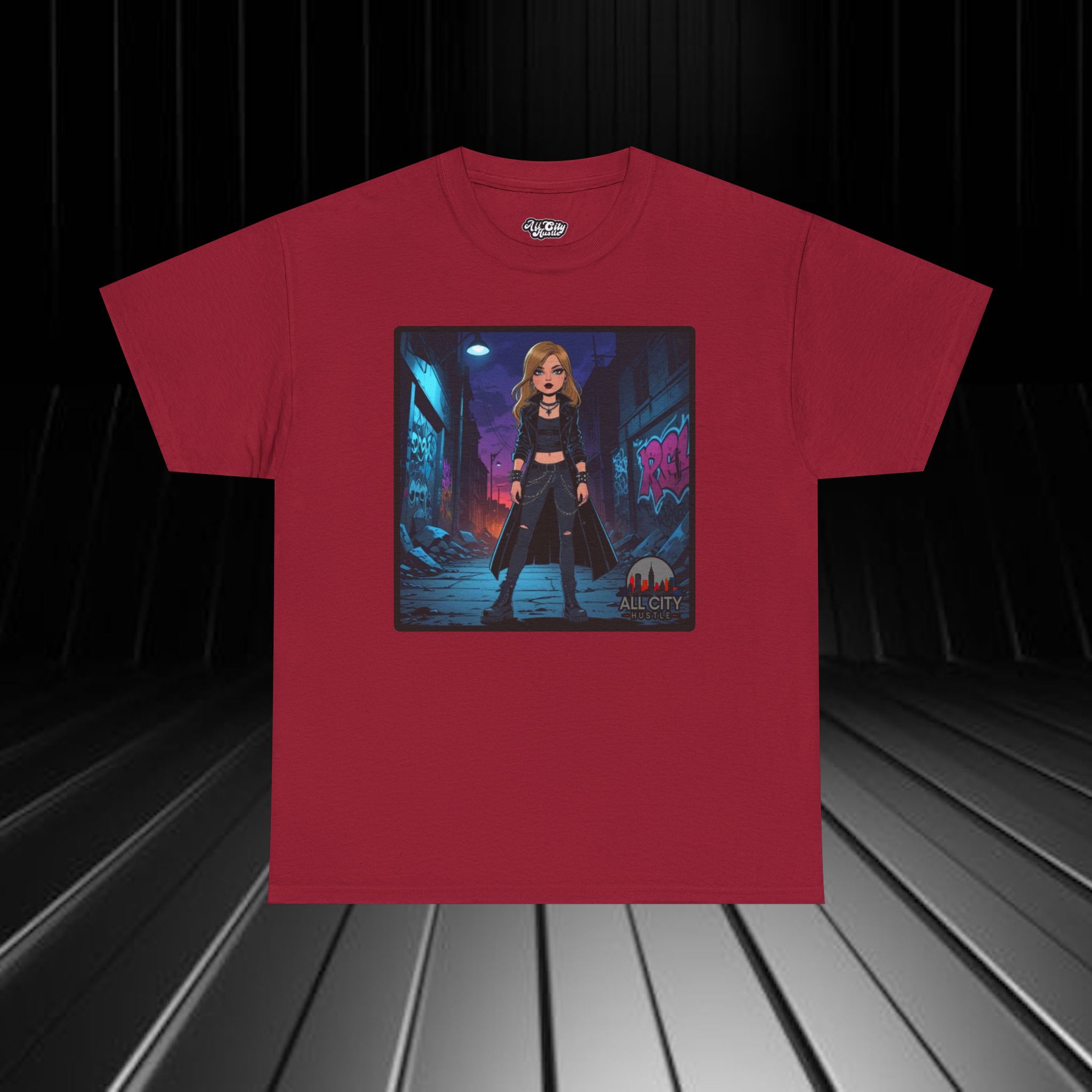 DARK10 Evil Cute Graphic Tee, Unisex Cotton Tee, Trendy T-Shirt, Casual Wear, Gift for Her, Dark Apparel - Image 2