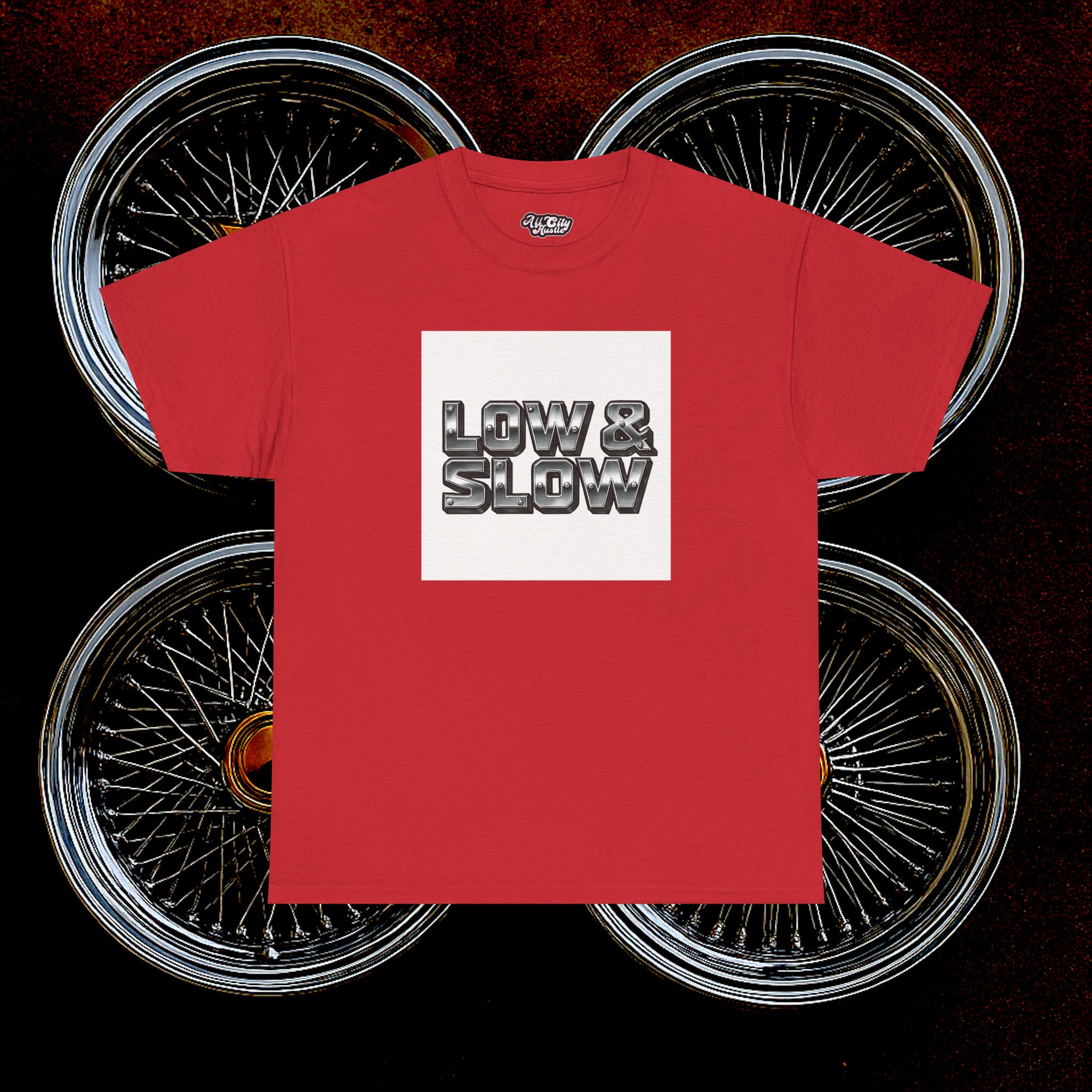 ACHLOWRIDER12 - 2 Sided Graphic Tee | Unisex Heavy Cotton Tee for Lowrider Lovers, Gifts, Retro Old School Vibes, Summer Wear, Casual Car Show Fashion - Image 19